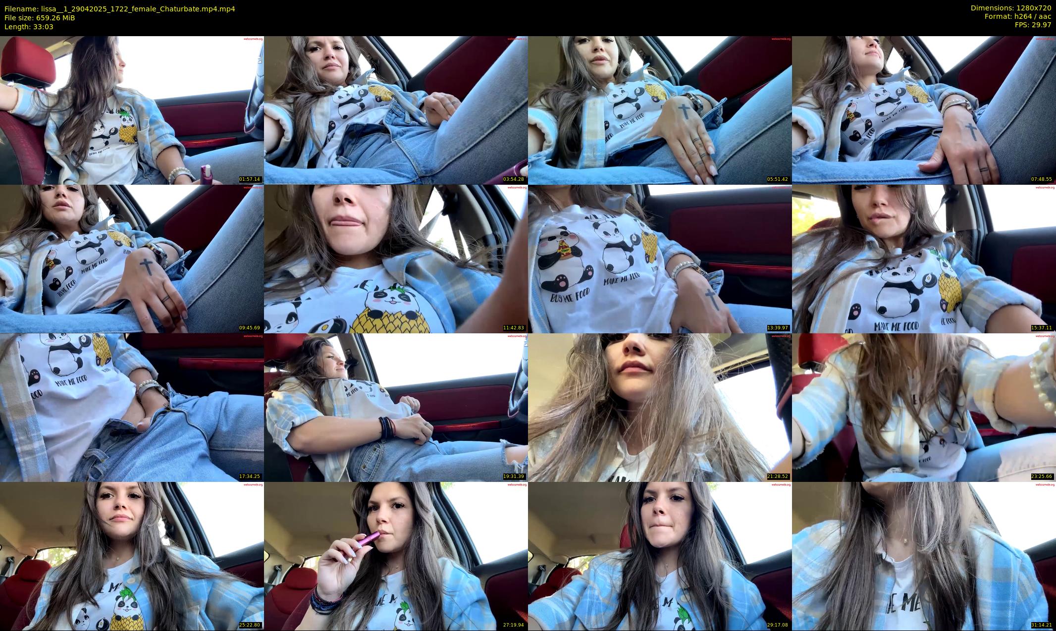 lissa__1 — 34 minute Chaturbate female cam show recording, 720p, Apr 29, 2025