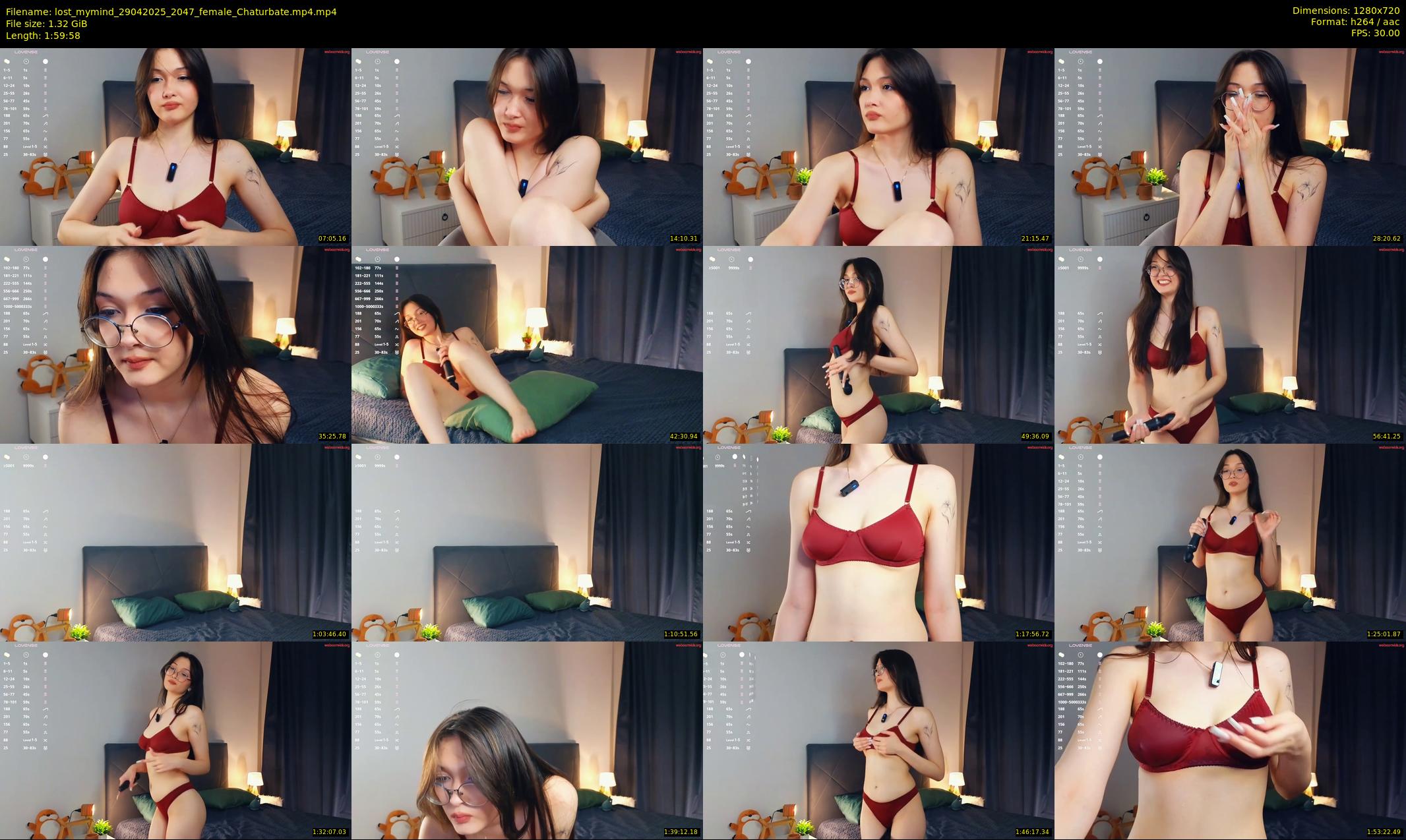 lost_mymind — 120 minute Chaturbate female cam show recording, 720p, Apr 29, 2025