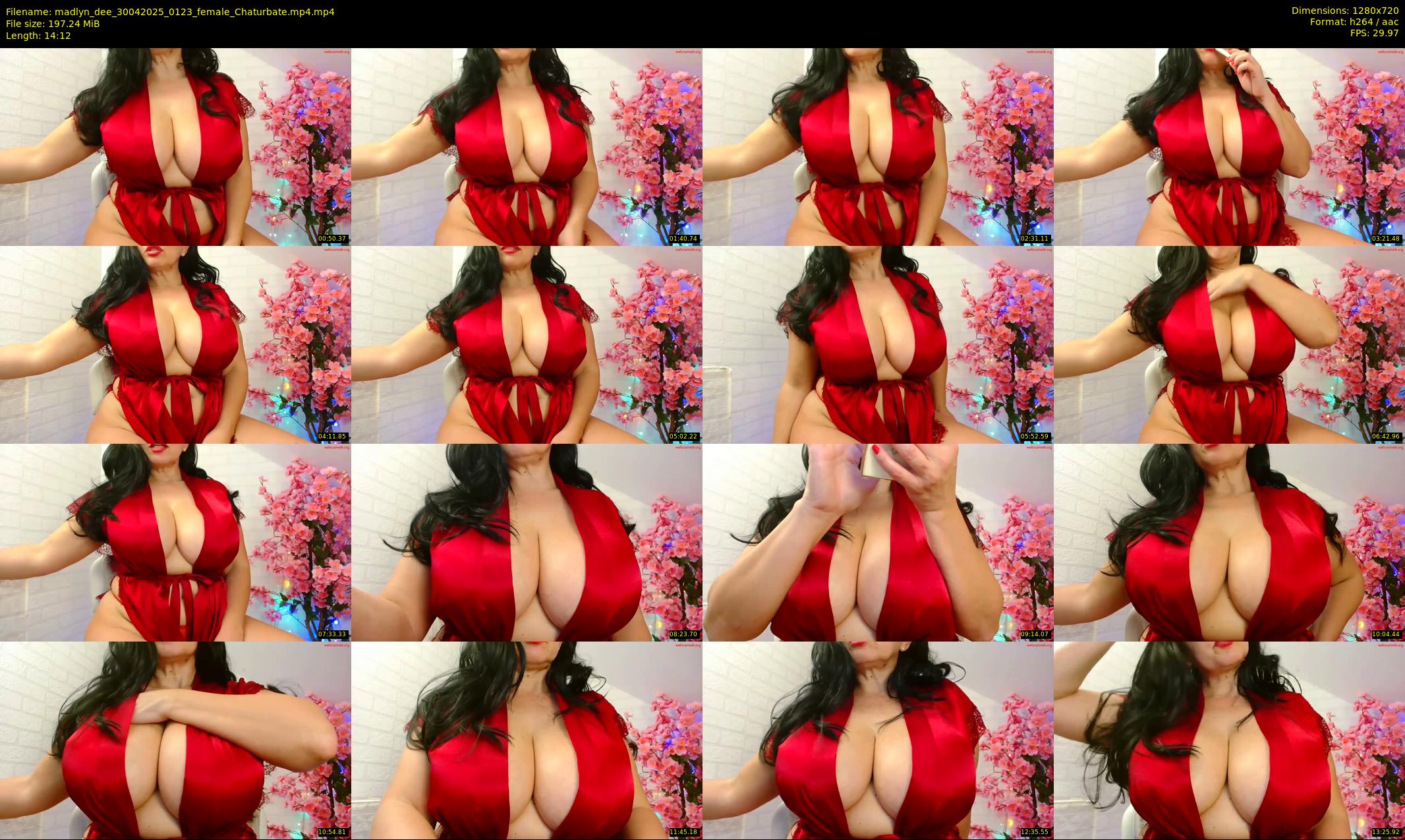 madlyn_dee — 15 minute Chaturbate female cam show recording, 720p, Apr 30, 2025