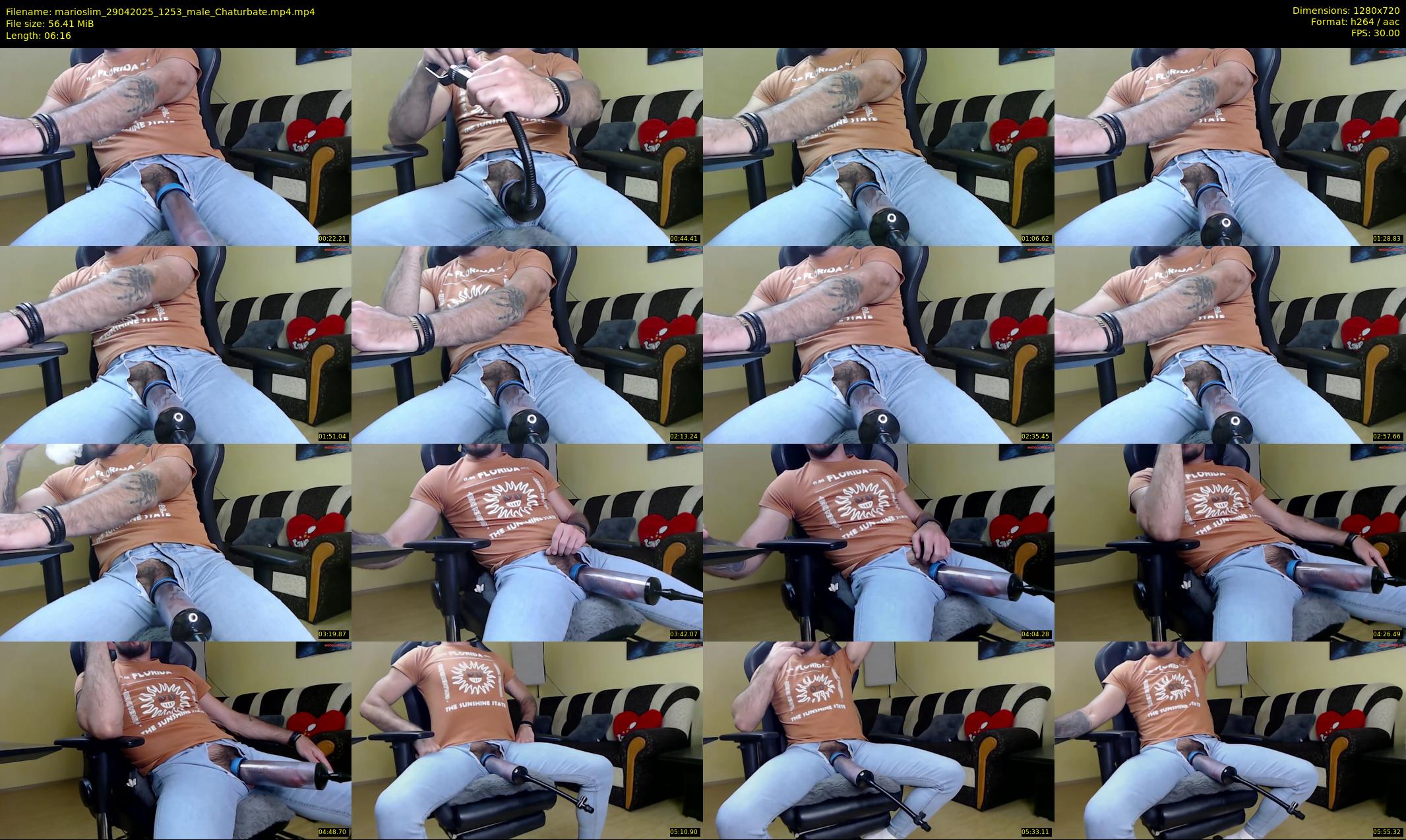 marioslim — 7 minute Chaturbate male cam show recording, 720p, Apr 29, 2025
