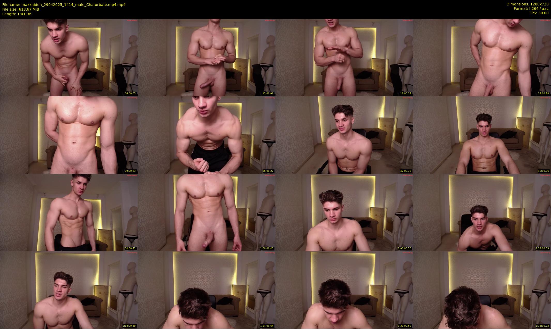 maxkaiden — 102 minute Chaturbate male cam show recording, 720p, Apr 29, 2025
