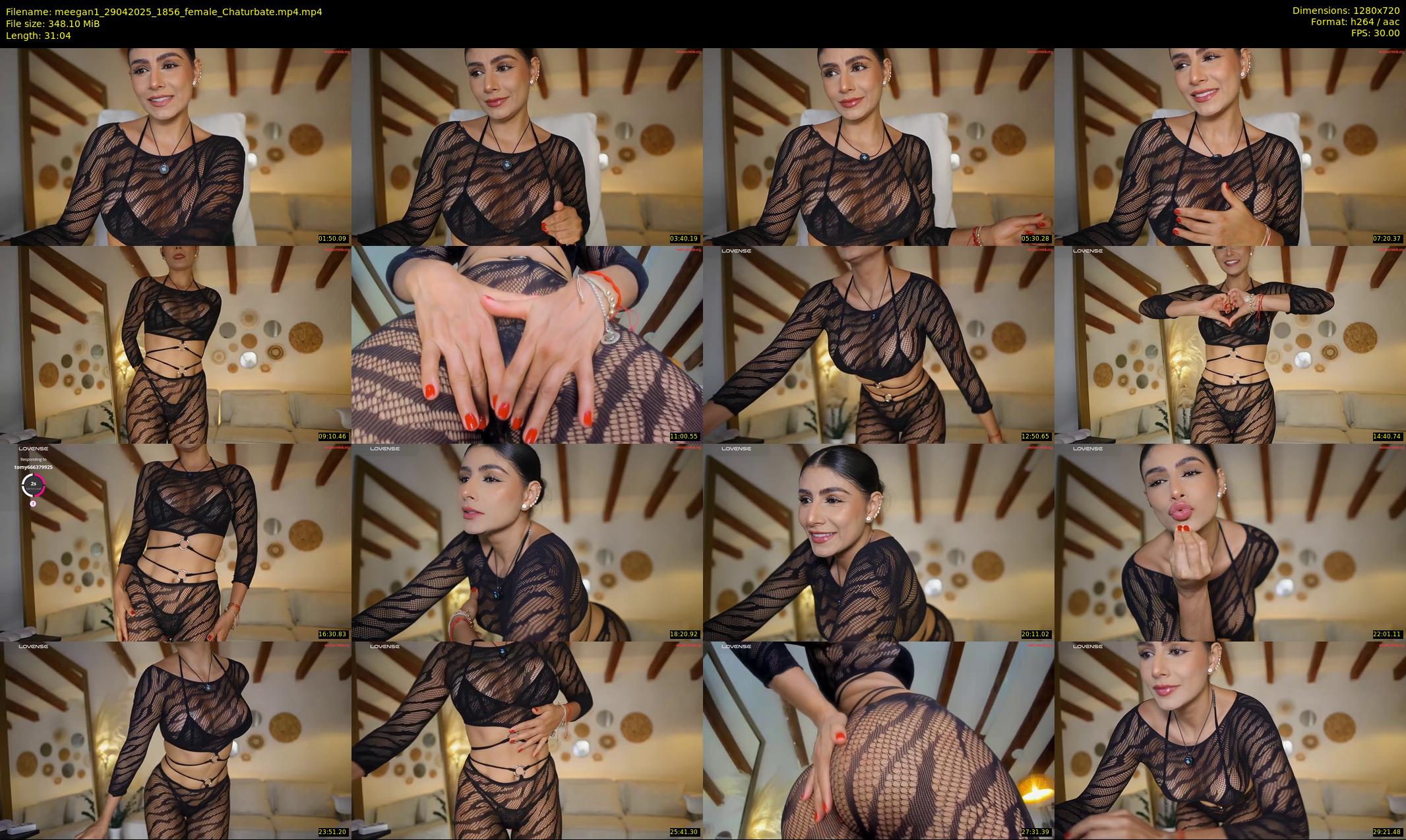 meegan1 — 32 minute Chaturbate female cam show recording, 720p, Apr 29, 2025