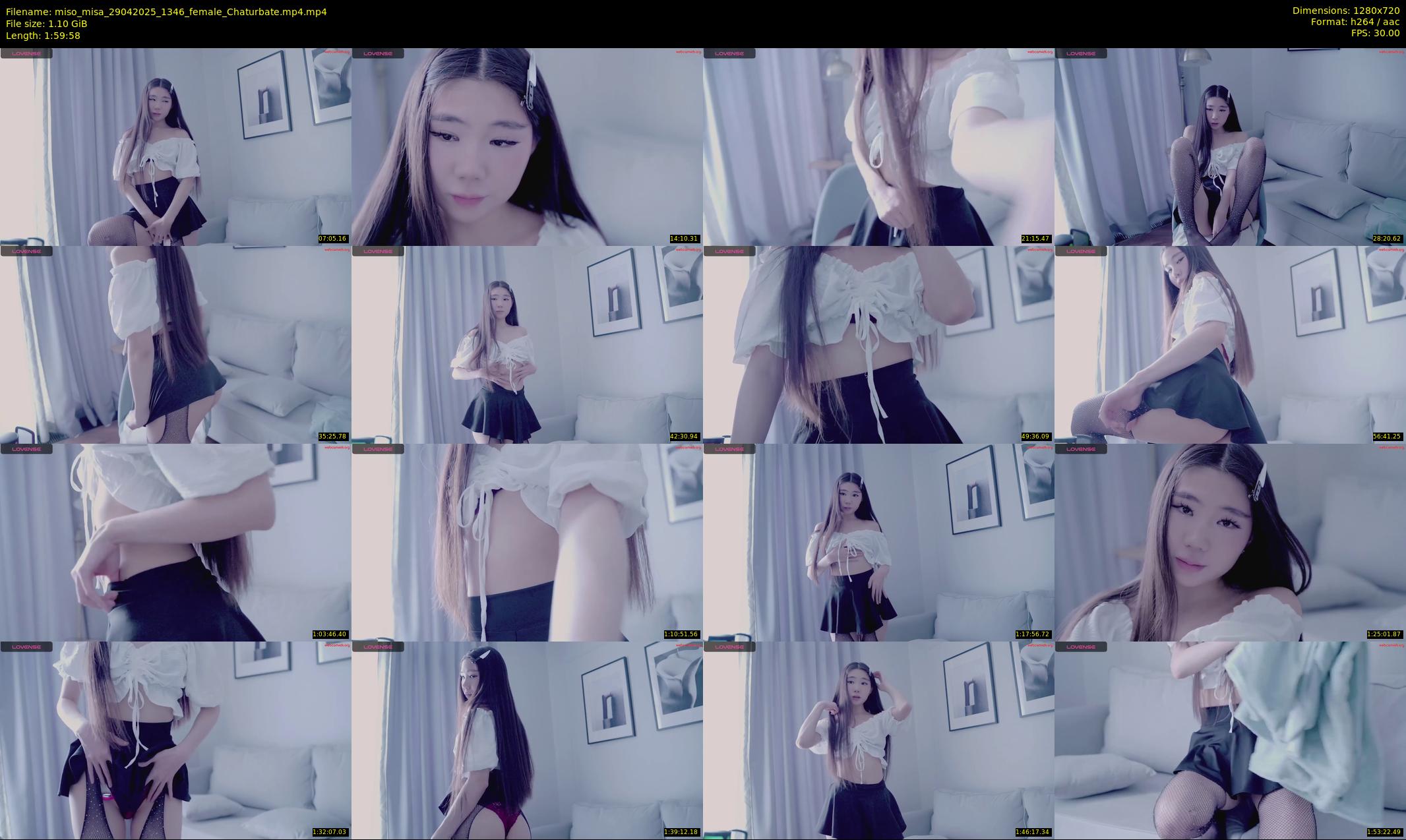 miso_misa — 120 minute Chaturbate female cam show recording, 720p, Apr 29, 2025