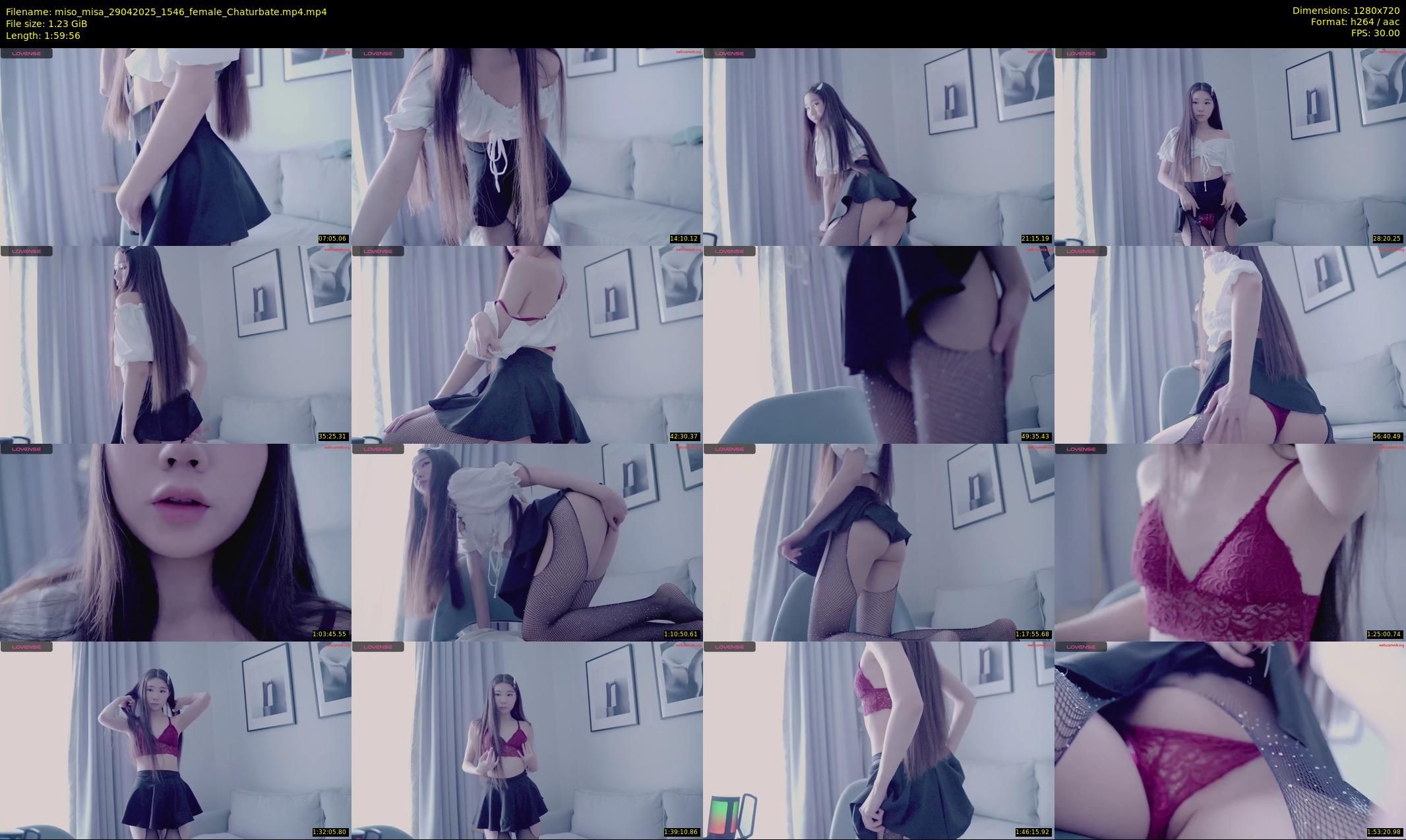 miso_misa — 120 minute Chaturbate female cam show recording, 720p, Apr 29, 2025