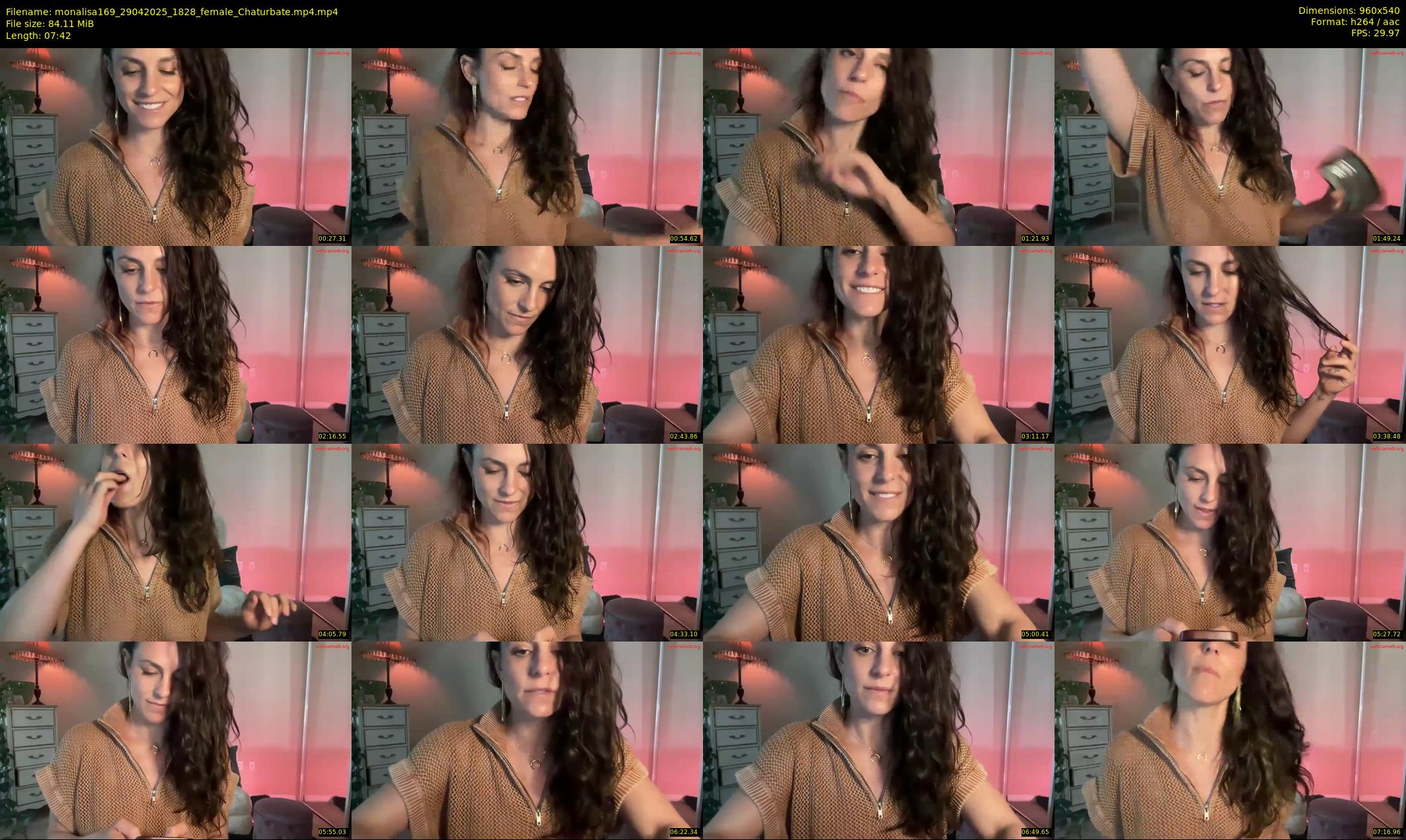 monalisa169 — 8 minute Chaturbate female cam show recording, 480p, Apr 29, 2025