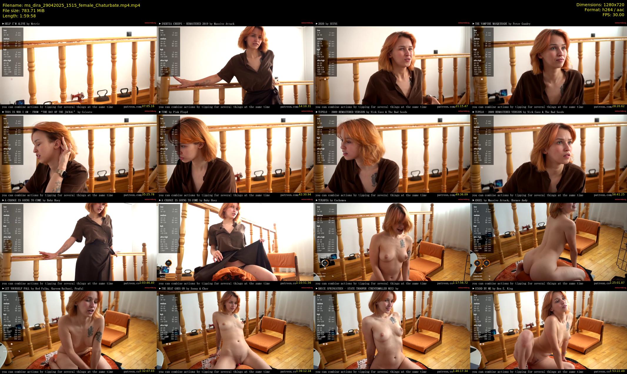 ms_dira — 120 minute Chaturbate female cam show recording, 720p, Apr 29, 2025