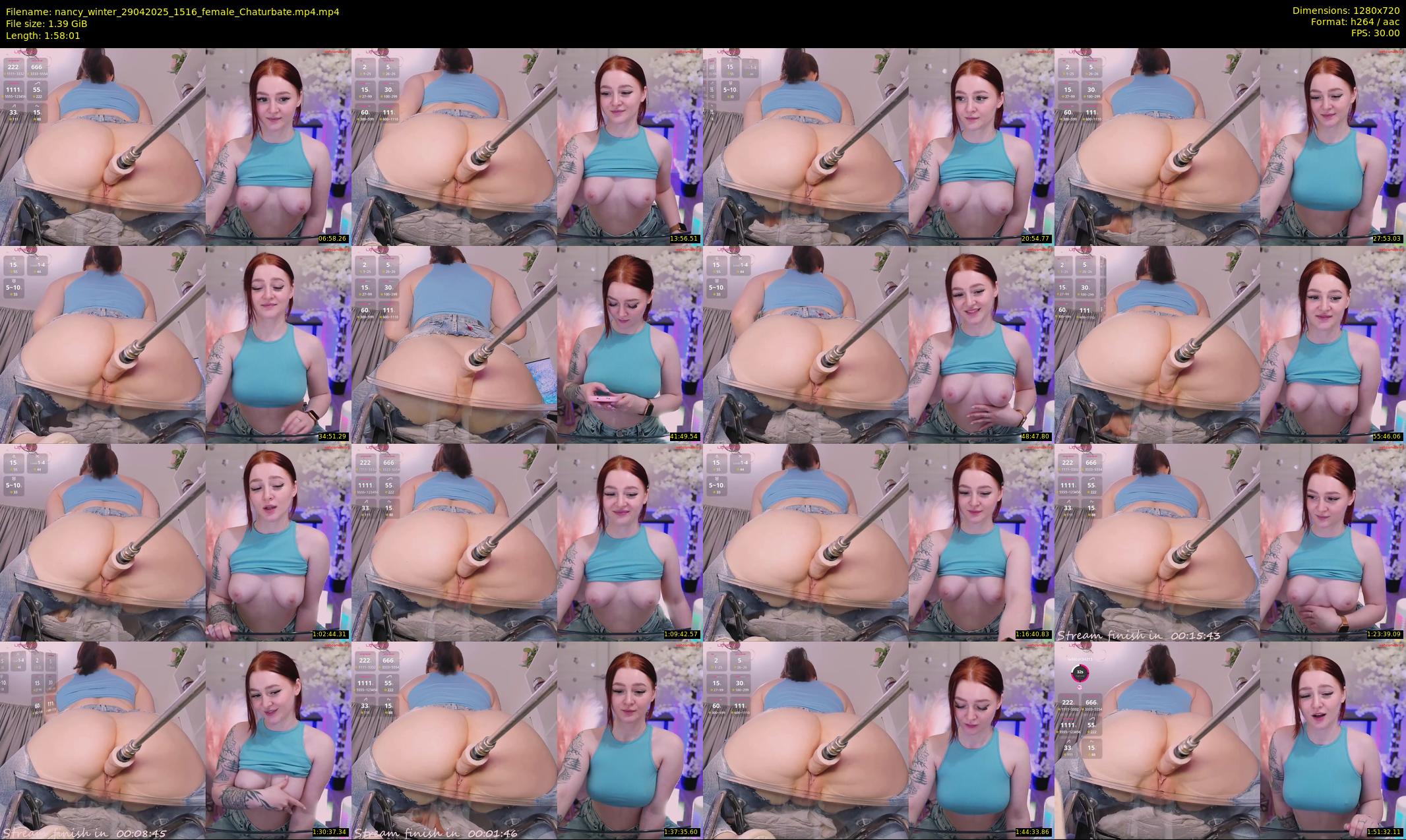 nancy_winter — 119 minute Chaturbate female cam show recording, 720p, Apr 29, 2025