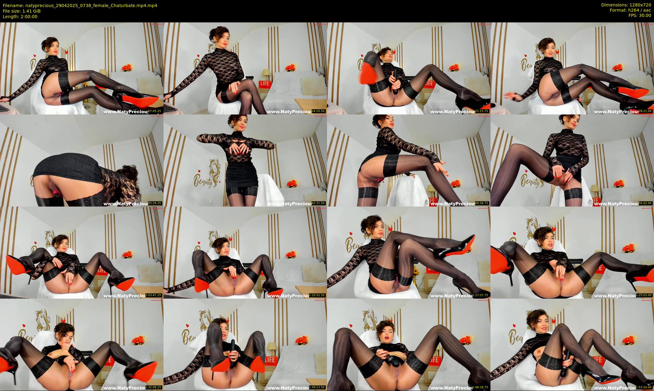 natyprecious — 120 minute Chaturbate female cam show recording, 720p, Apr 29, 2025