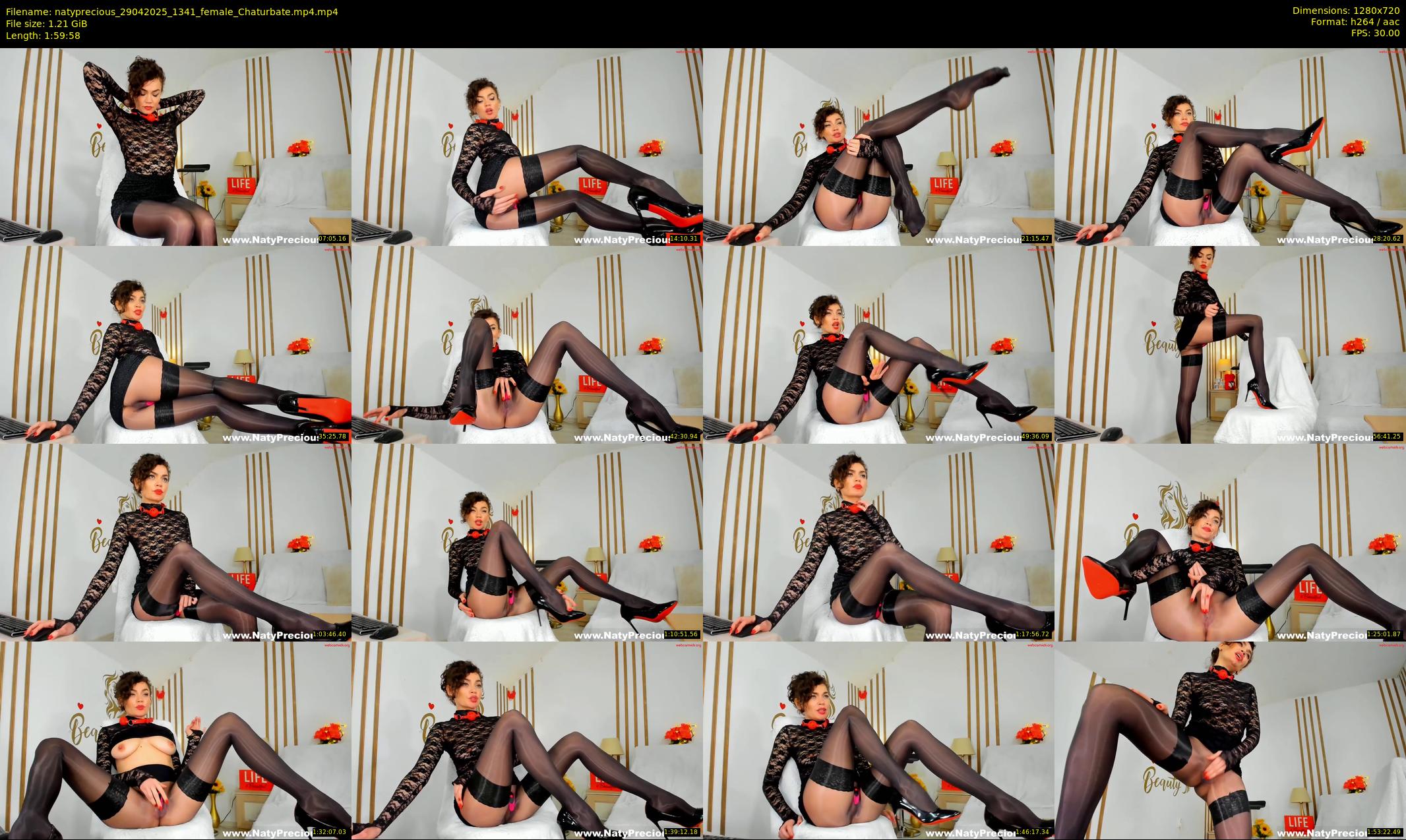 natyprecious — 120 minute Chaturbate female cam show recording, 720p, Apr 29, 2025