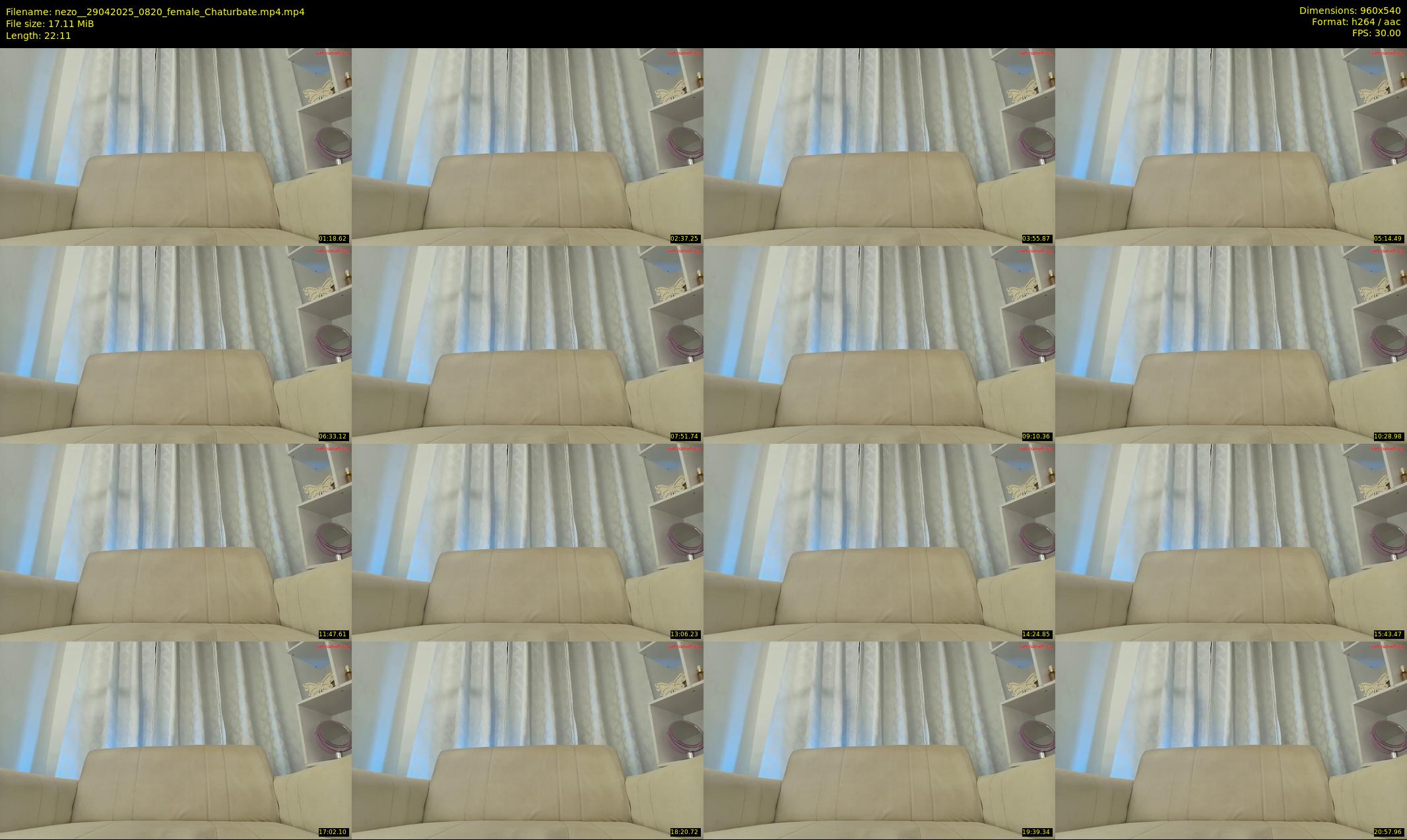 nezo_ — 23 minute Chaturbate female cam show recording, 480p, Apr 29, 2025