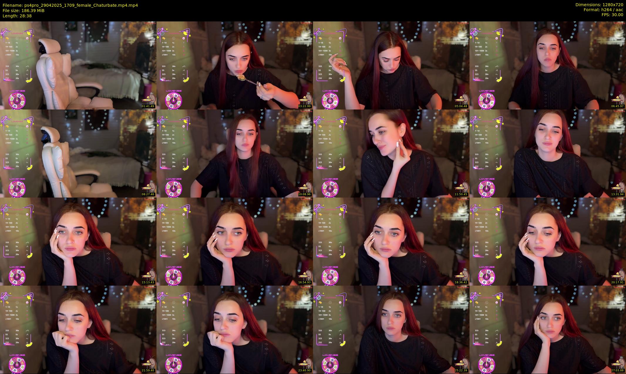 ps4pro — 29 minute Chaturbate female cam show recording, 720p, Apr 29, 2025