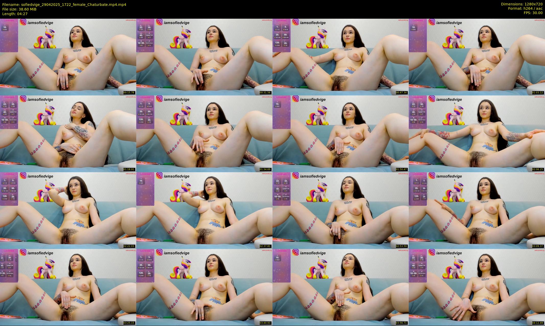sofiedvige — 5 minute Chaturbate couple cam show recording, 720p, Apr 29, 2025