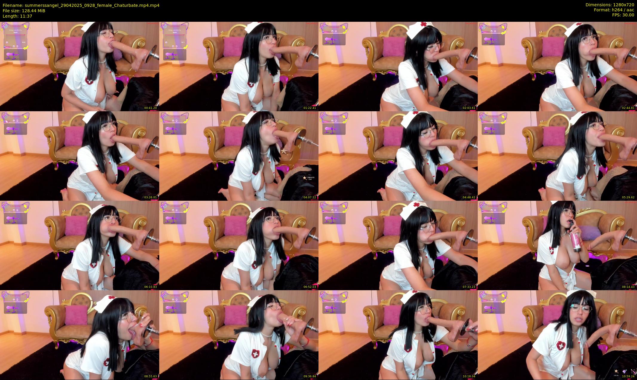 summerssangel — 12 minute Chaturbate female cam show recording, 720p, Apr 29, 2025