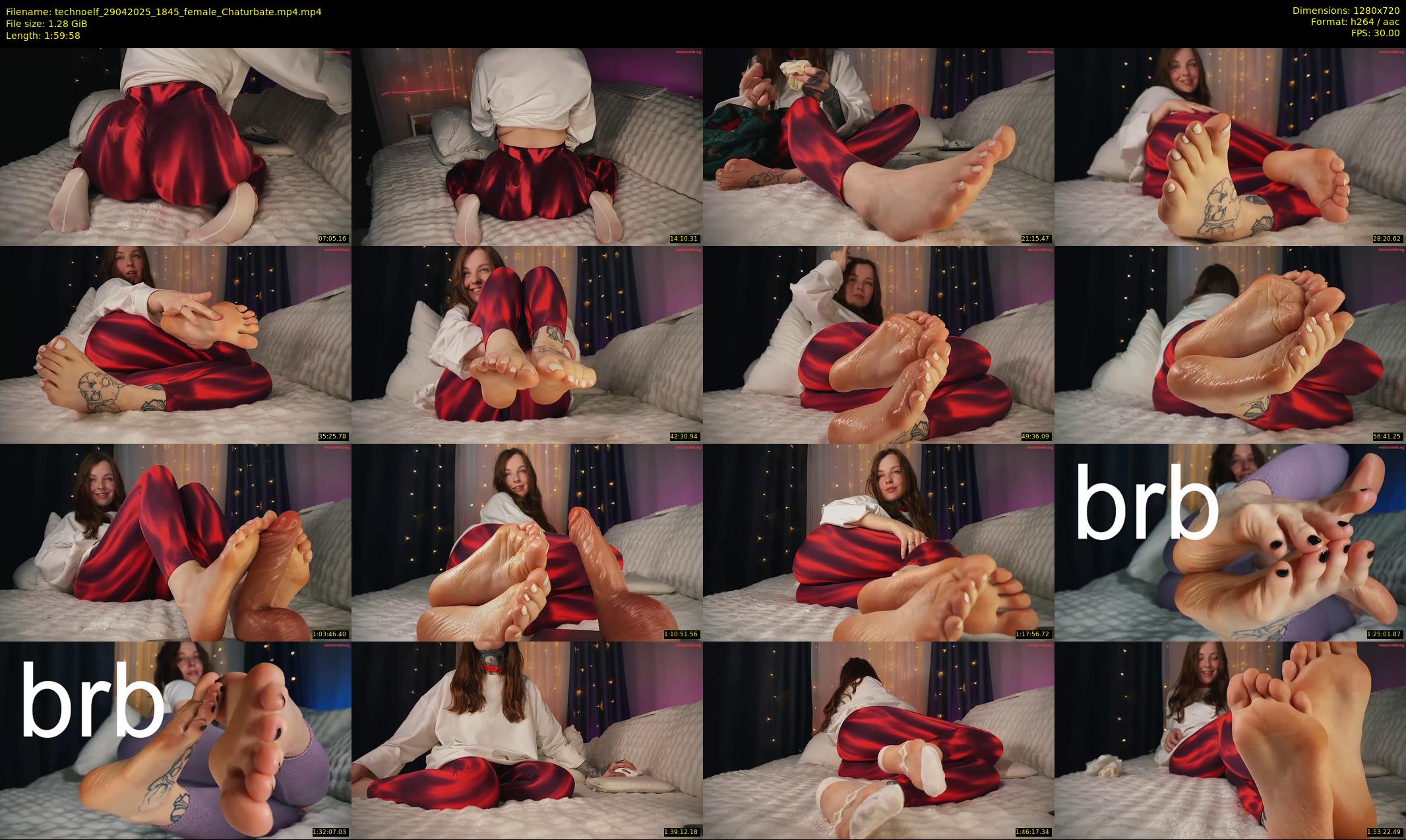 technoelf — 120 minute Chaturbate female cam show recording, 720p, Apr 29, 2025