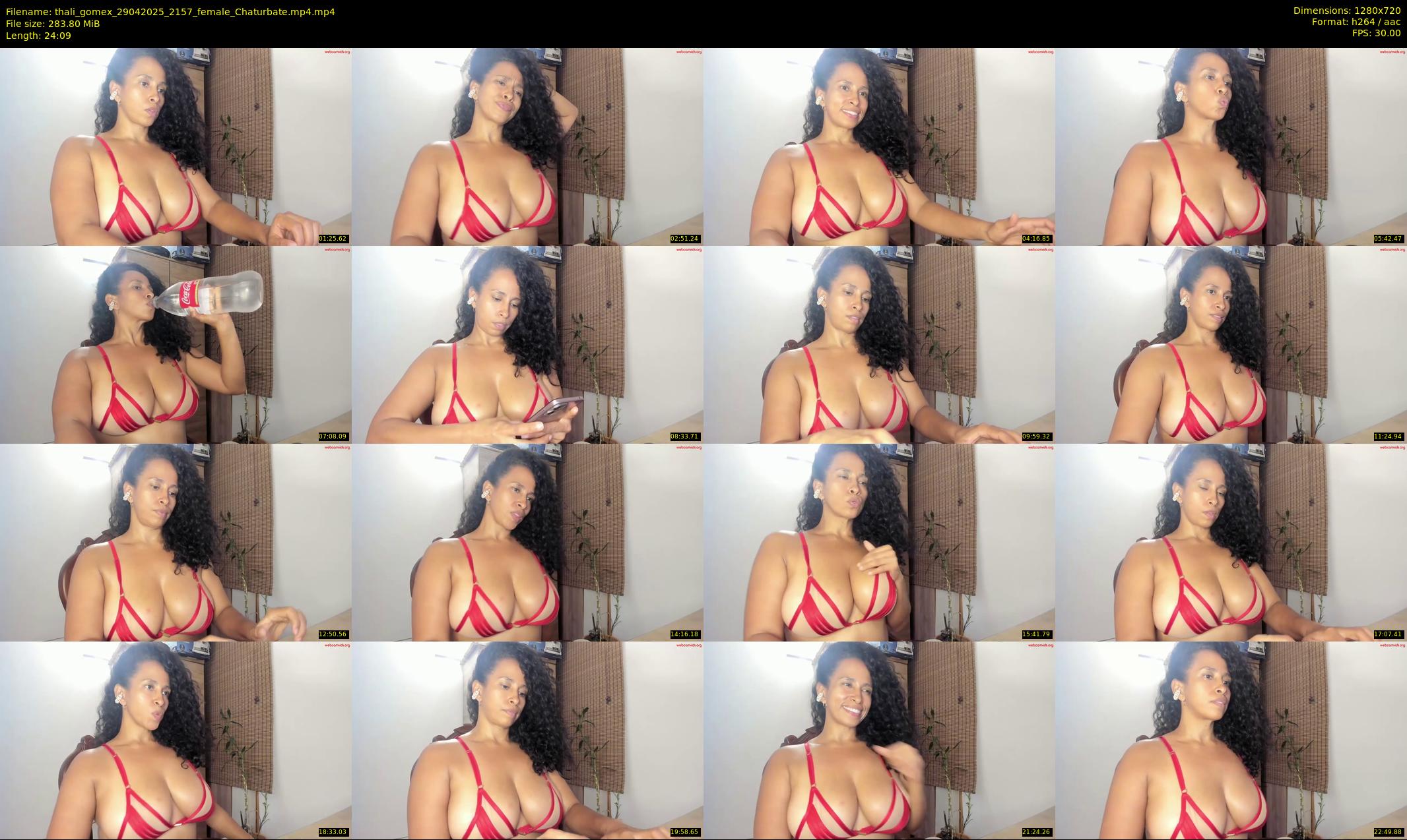 thali_gomex — 25 minute Chaturbate female cam show recording, 720p, Apr 29, 2025