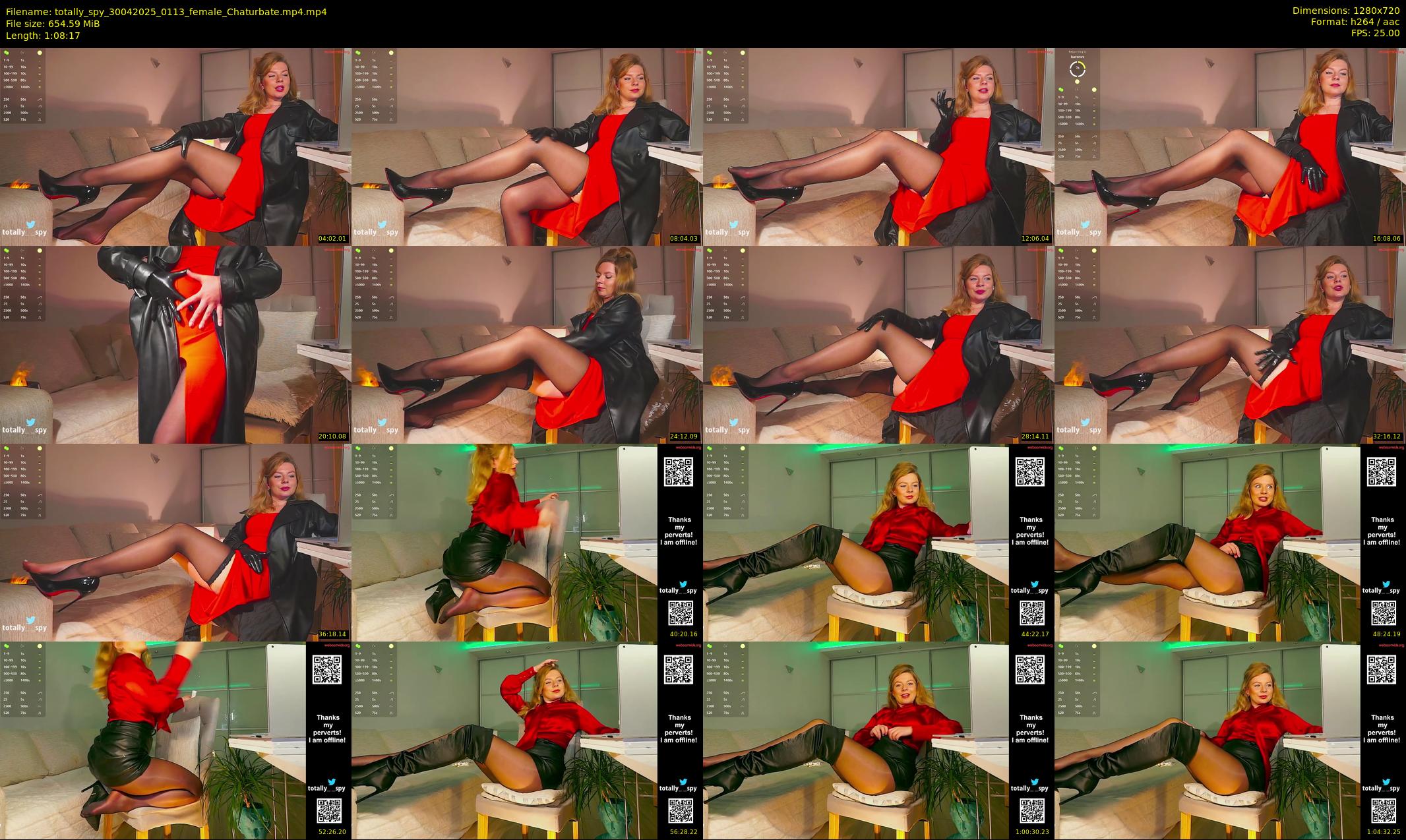 totally_spy — 69 minute Chaturbate female cam show recording, 720p, Apr 30, 2025