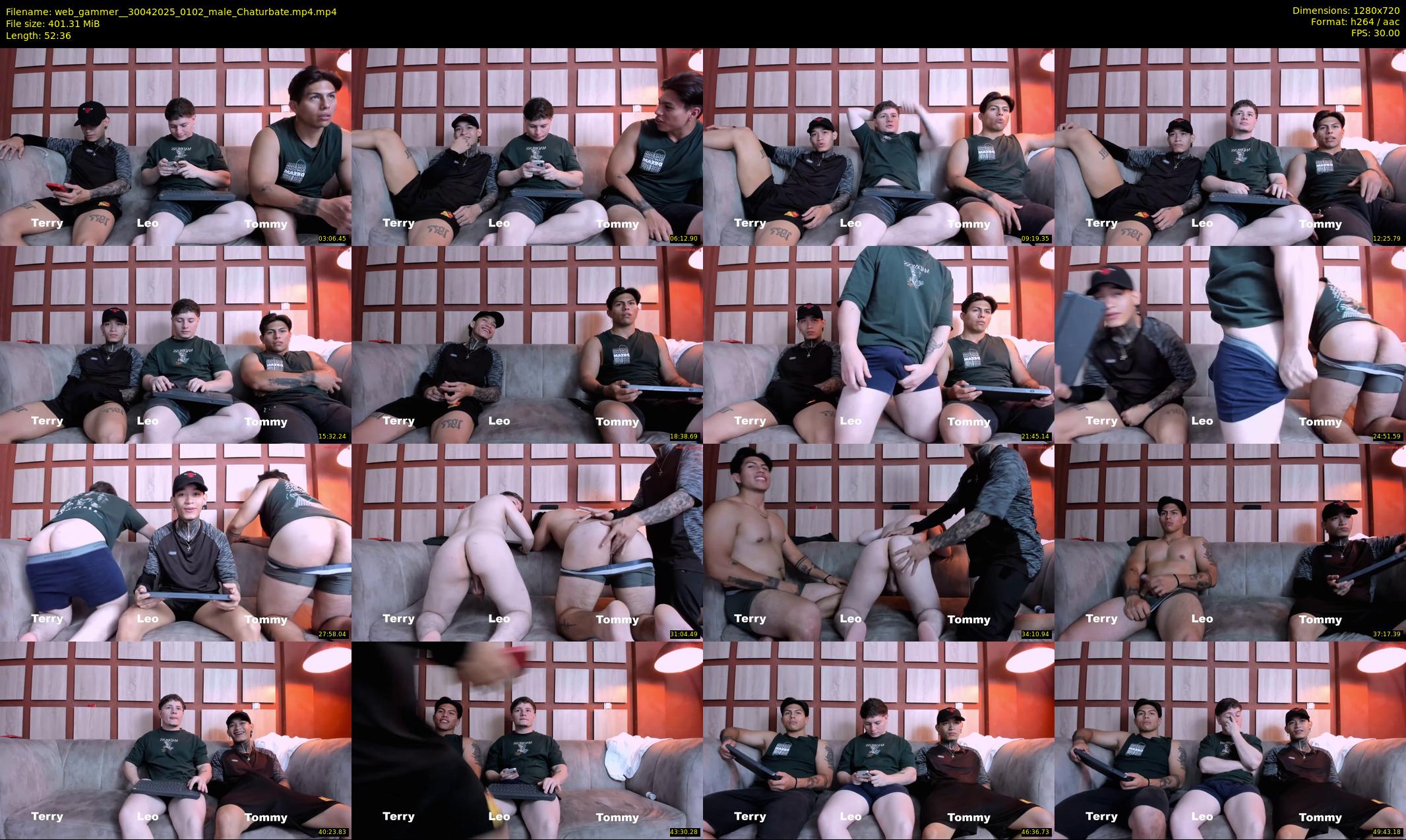 web_gammer_ — 53 minute Chaturbate male cam show recording, 720p, Apr 30, 2025