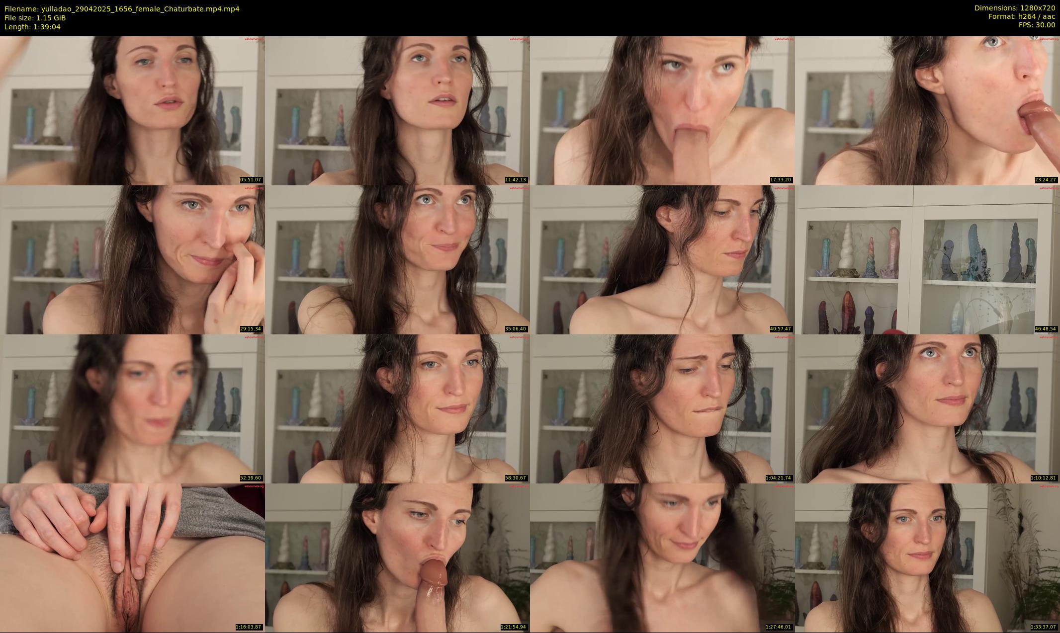 yulladao — 100 minute Chaturbate female cam show recording, 720p, Apr 29, 2025
