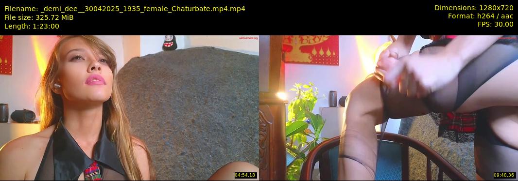 _demi_dee_ — 83 minute Chaturbate female cam show recording, 720p, Apr 30, 2025