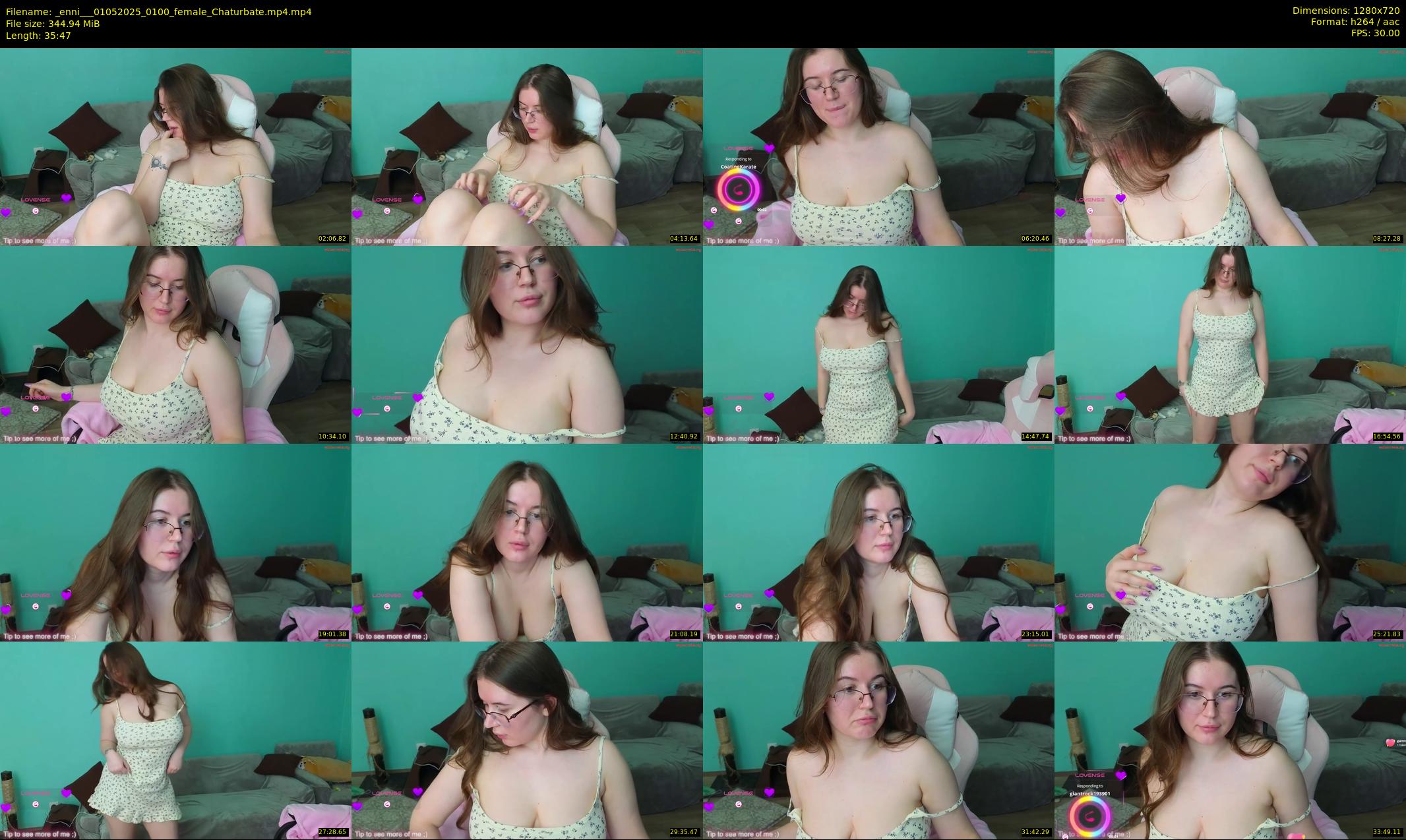 _enni__ — 36 minute Chaturbate female cam show recording, 720p, May 1, 2025