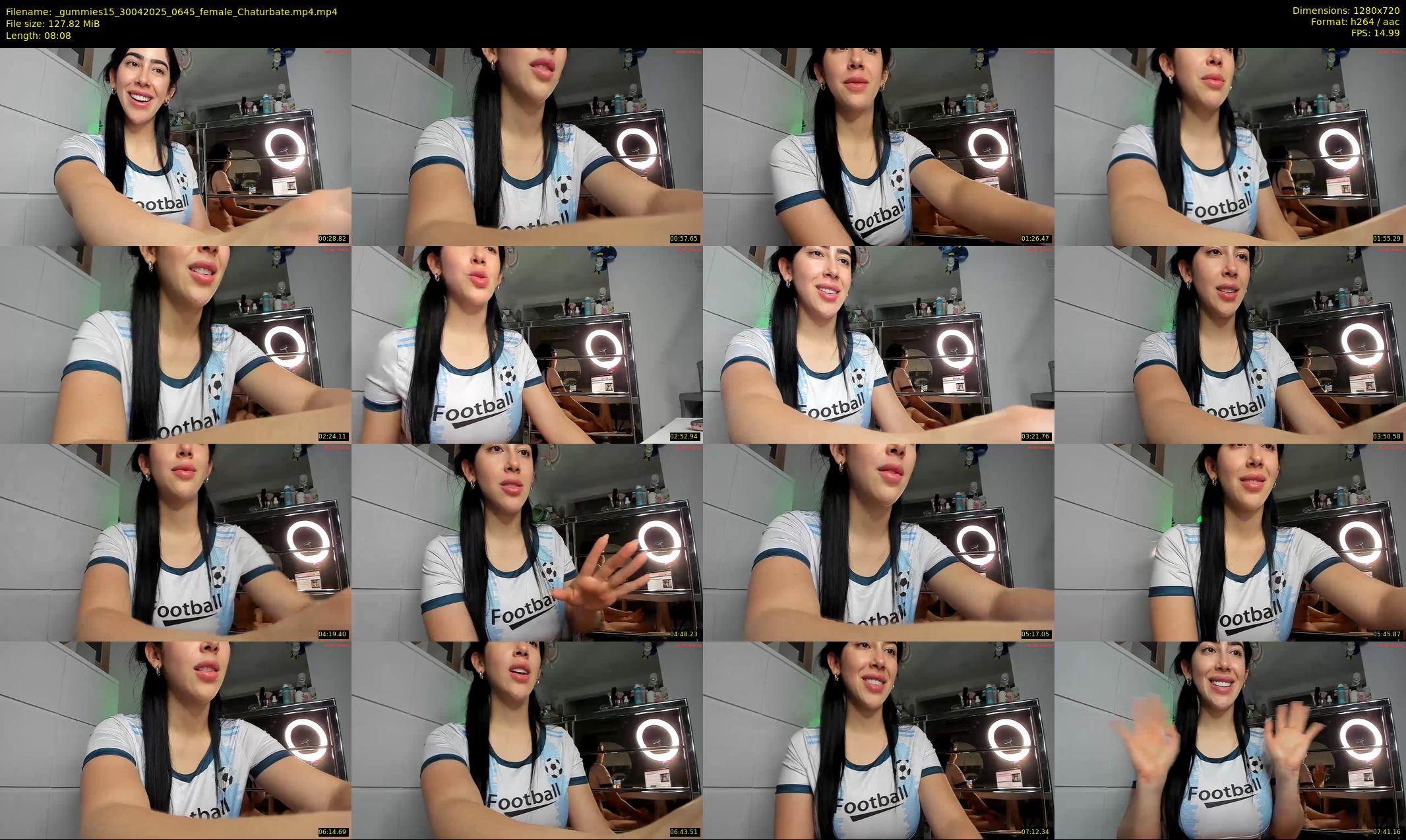 _gummies15 — 9 minute Chaturbate female cam show recording, 720p, Apr 30, 2025