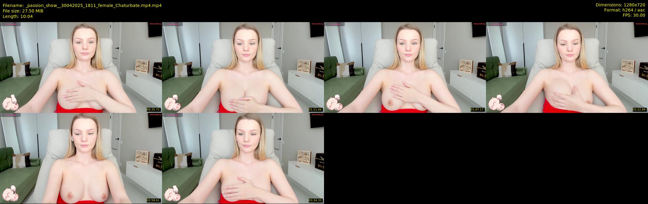 _passion_show_ — 11 minute Chaturbate couple cam show recording, 720p, Apr 30, 2025