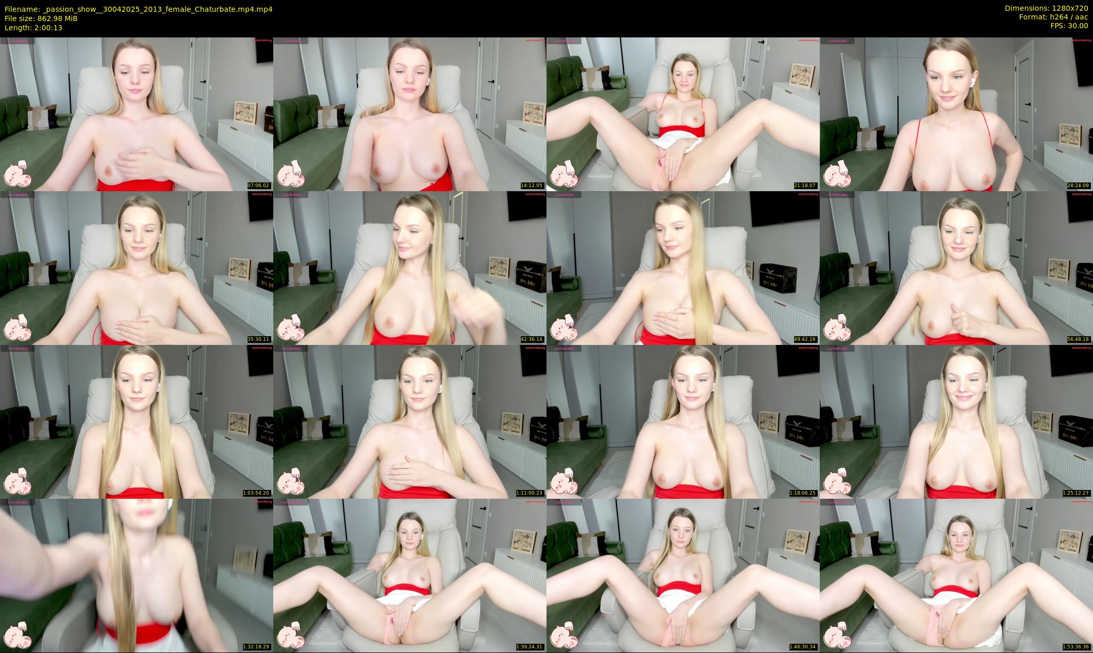 _passion_show_ — 121 minute Chaturbate couple cam show recording, 720p, Apr 30, 2025