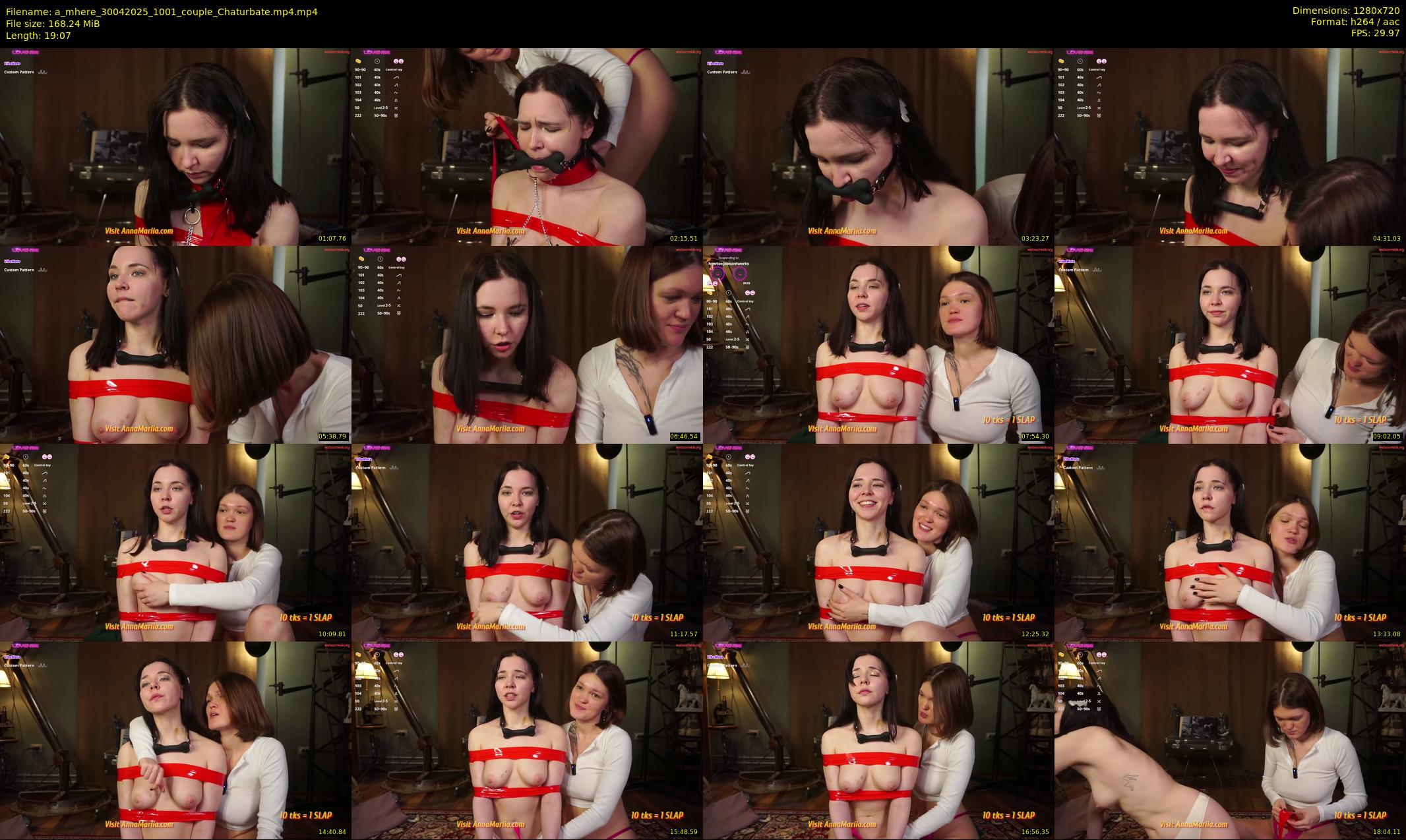 a_mhere — 20 minute Chaturbate couple cam show recording, 720p, Apr 30, 2025