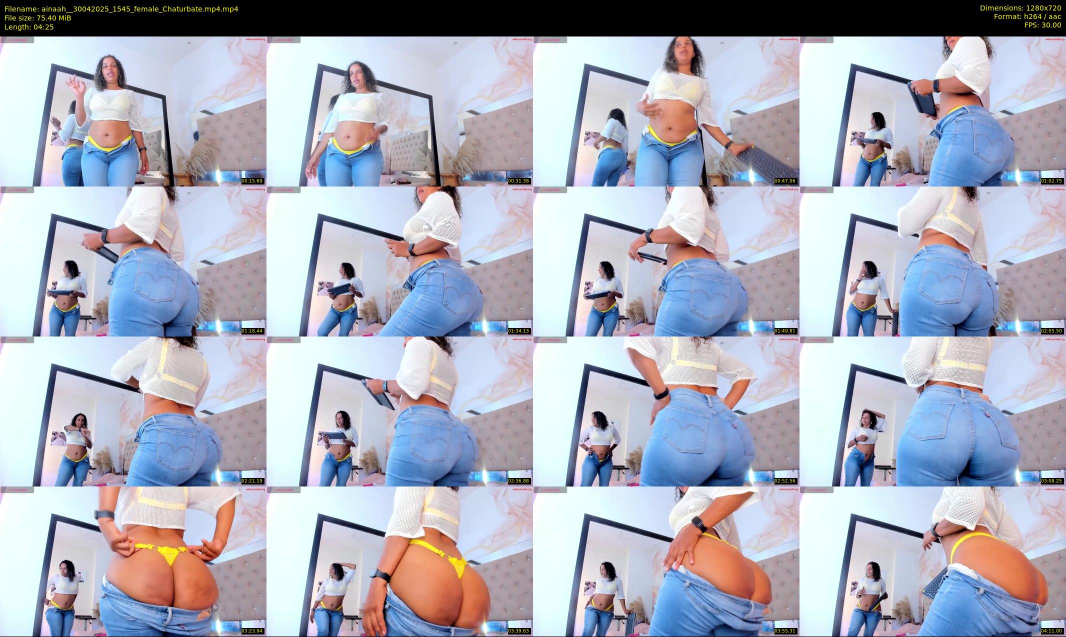 ainaah_ — 5 minute Chaturbate female cam show recording, 720p, Apr 30, 2025