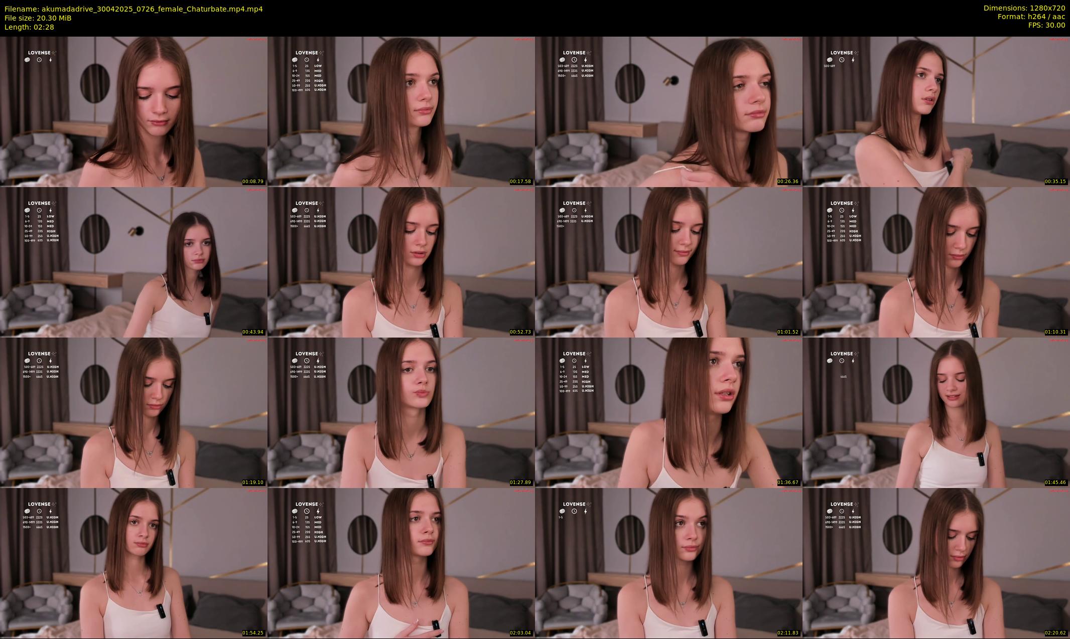 akumadadrive — 3 minute Chaturbate female cam show recording, 720p, Apr 30, 2025