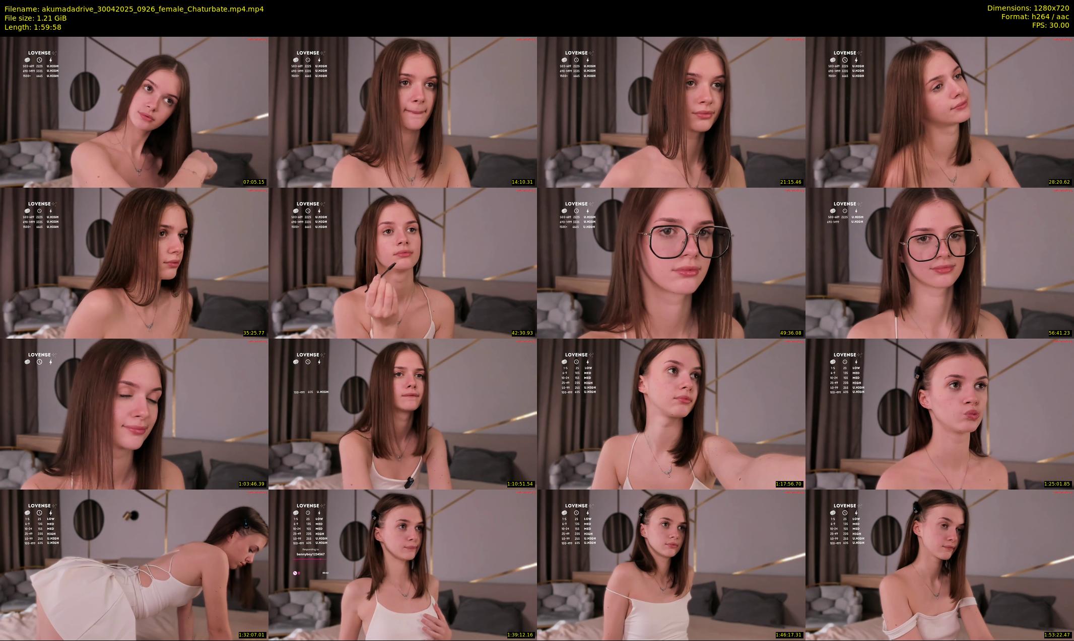 akumadadrive — 120 minute Chaturbate female cam show recording, 720p, Apr 30, 2025