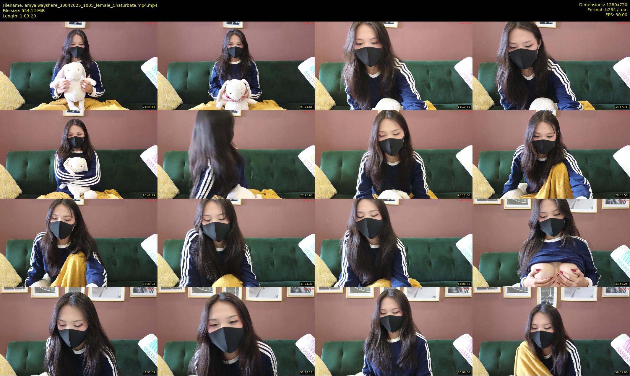 amyalwayshere — 64 minute Chaturbate female cam show recording, 720p, Apr 30, 2025