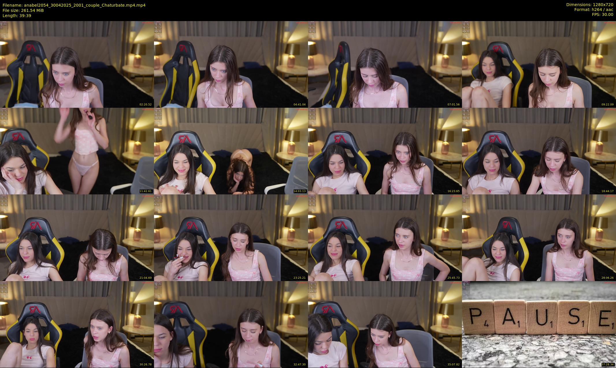 anabel2054 — 40 minute Chaturbate female cam show recording, 720p, Apr 30, 2025