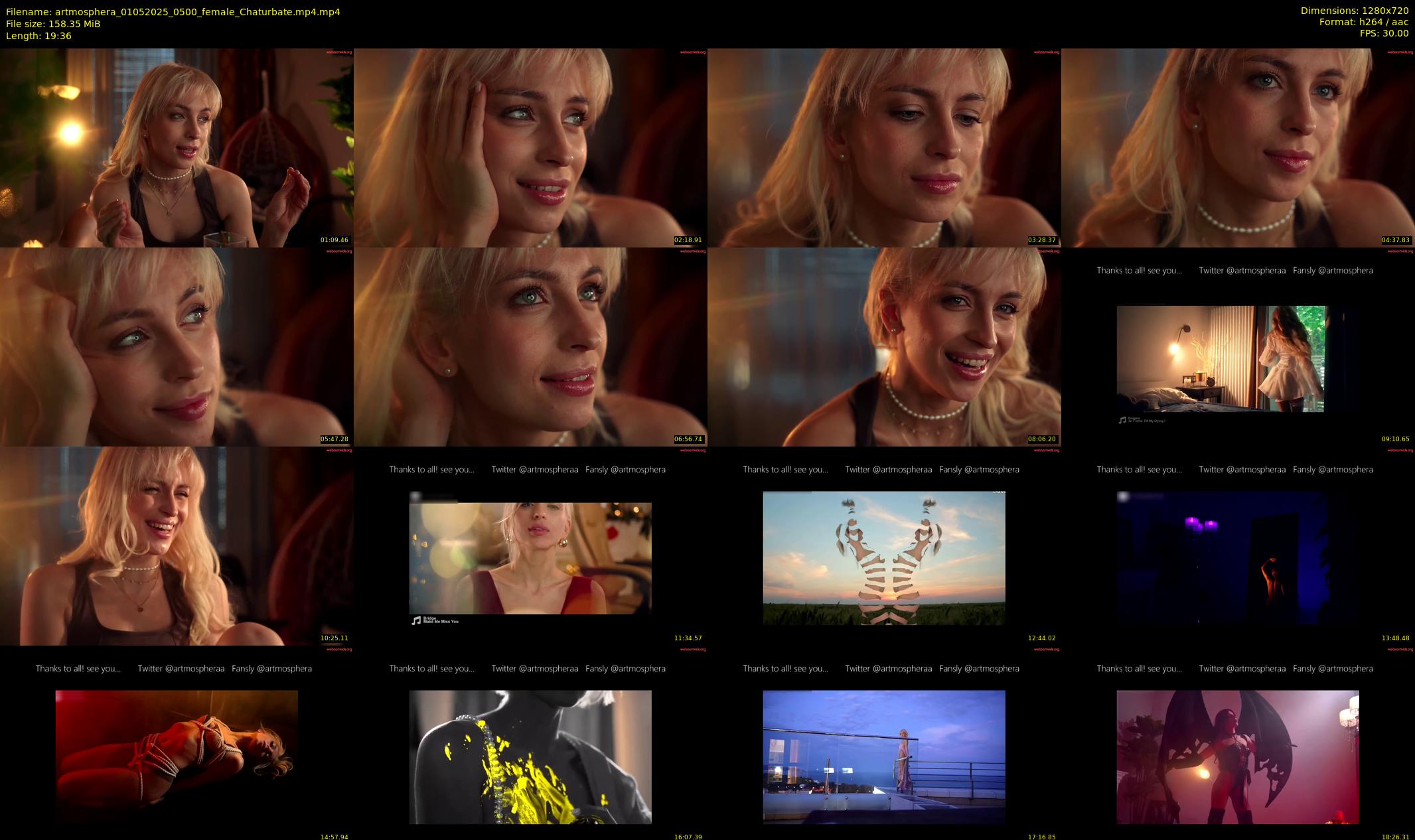 artmosphera — 20 minute Chaturbate female cam show recording, 720p, May 1, 2025