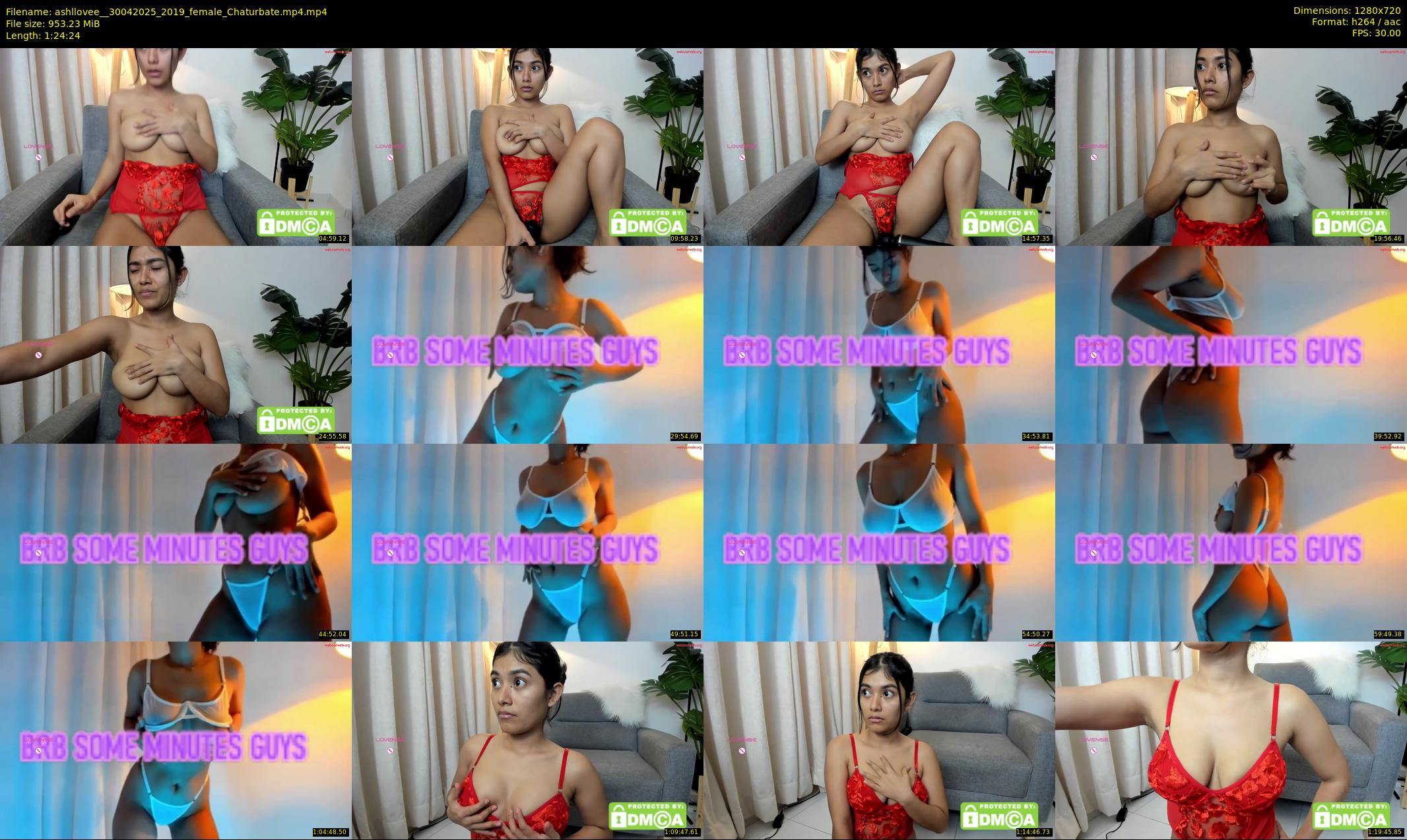 ashllovee_ — 85 minute Chaturbate female cam show recording, 720p, Apr 30, 2025