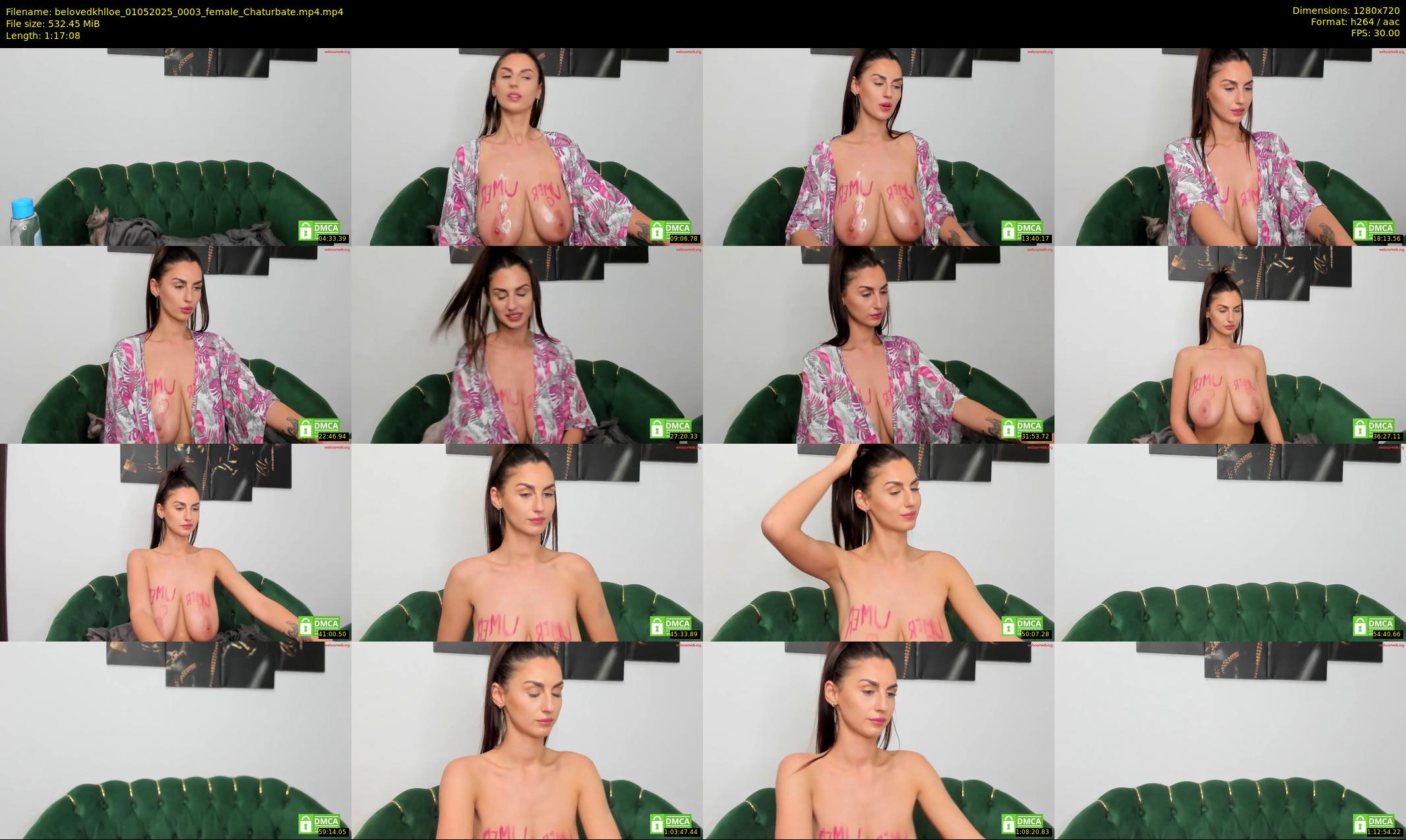 belovedkhlloe — 78 minute Chaturbate female cam show recording, 720p, May 1, 2025