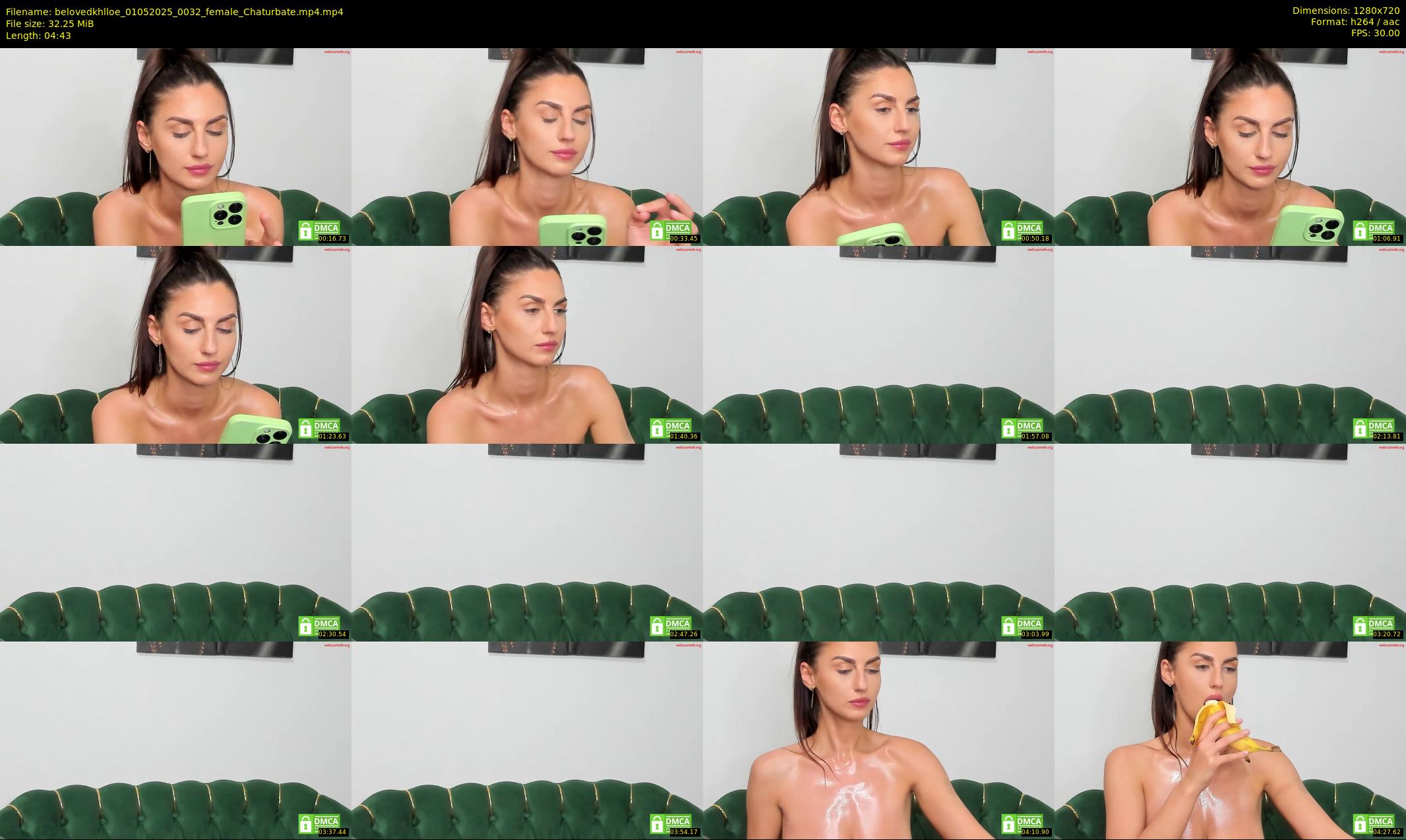 belovedkhlloe — 5 minute Chaturbate female cam show recording, 720p, May 1, 2025