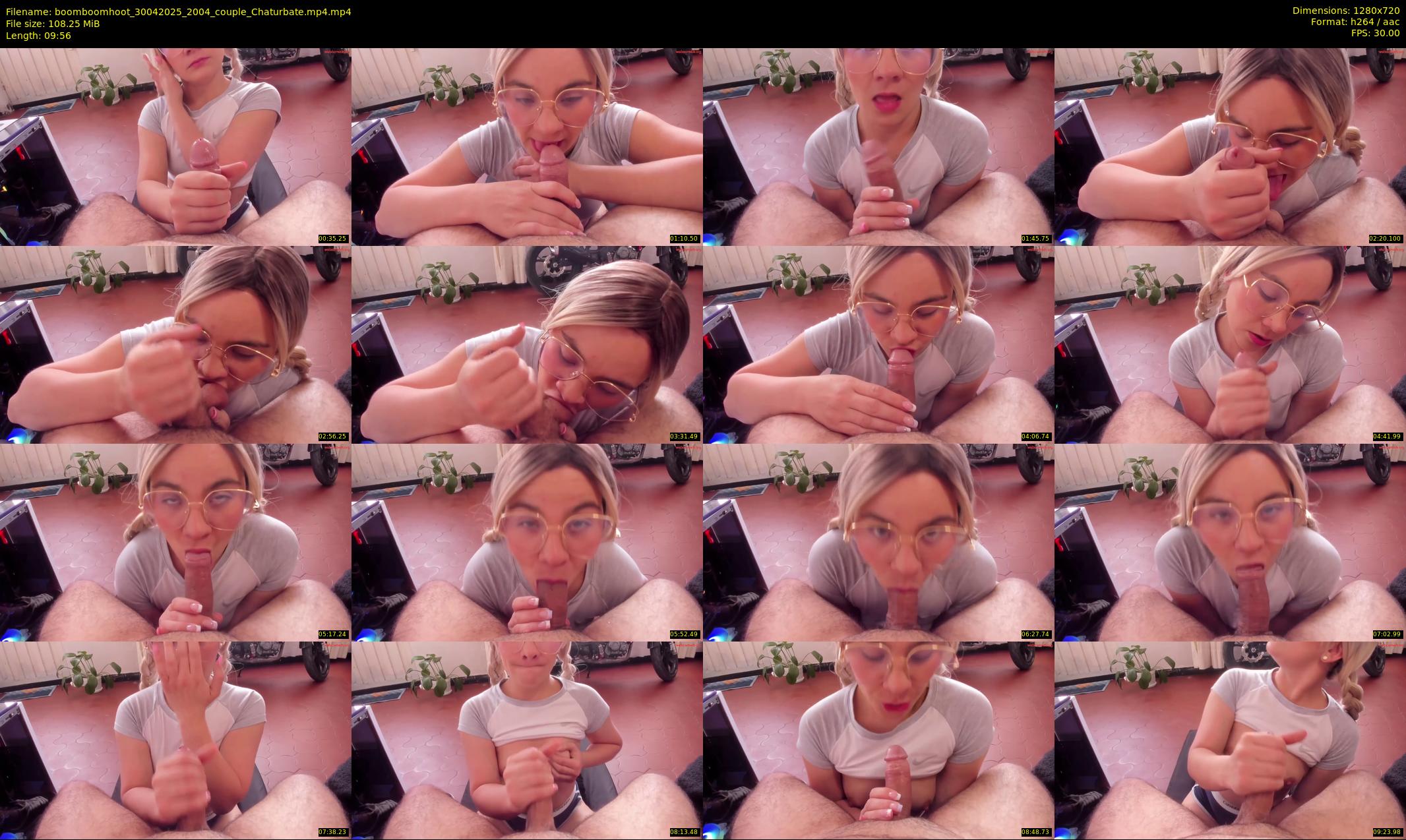 boomboomhoot — 10 minute Chaturbate couple cam show recording, 720p, Apr 30, 2025