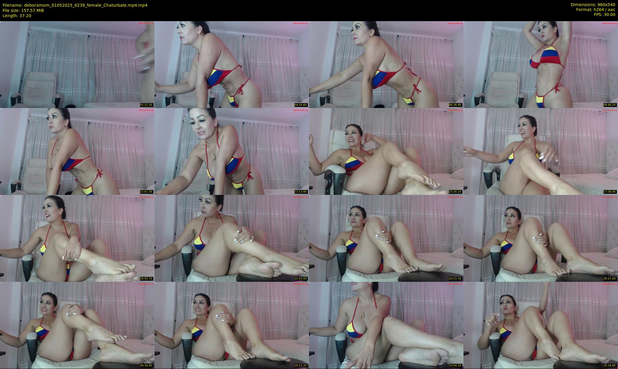 deboramom — 38 minute Chaturbate female cam show recording, 480p, May 1, 2025