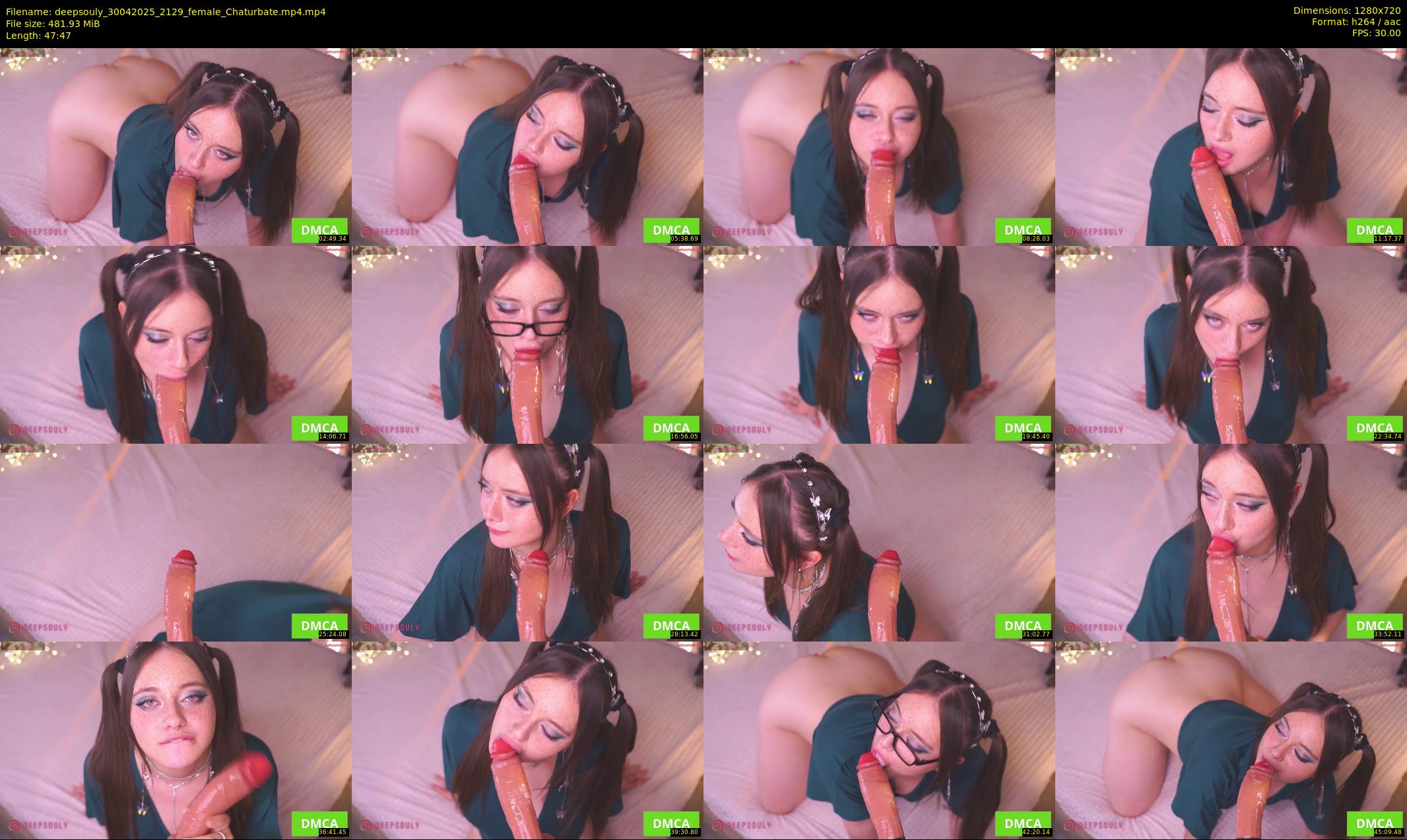 deepsouly — 48 minute Chaturbate female cam show recording, 720p, Apr 30, 2025