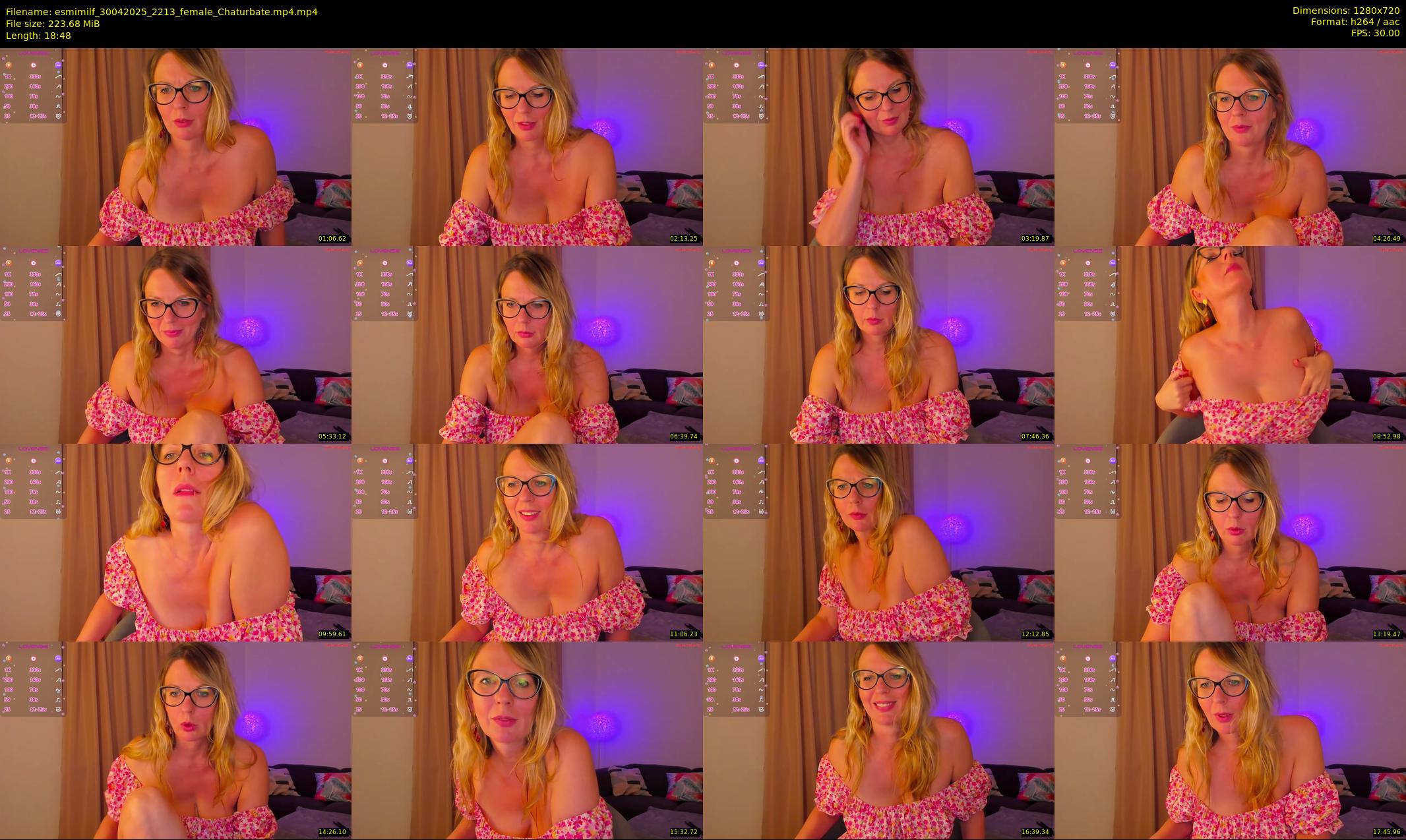 esmimilf — 19 minute Chaturbate female cam show recording, 720p, Apr 30, 2025
