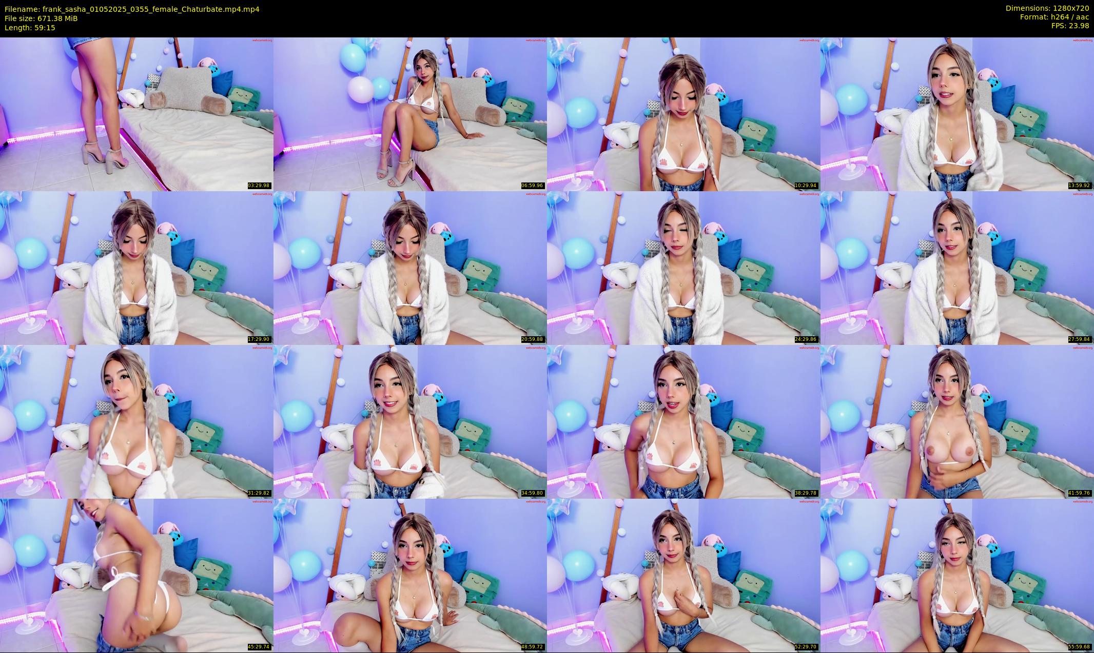 frank_sasha — 60 minute Chaturbate couple cam show recording, 720p, May 1, 2025