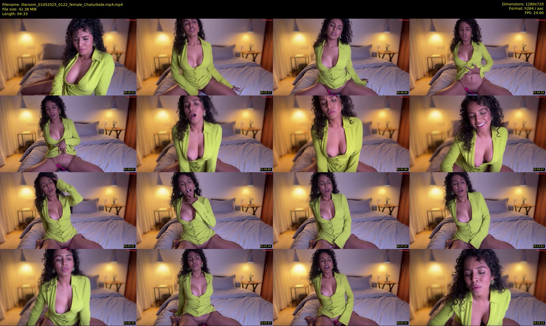 illaroom — 5 minute Chaturbate female cam show recording, 720p, May 1, 2025