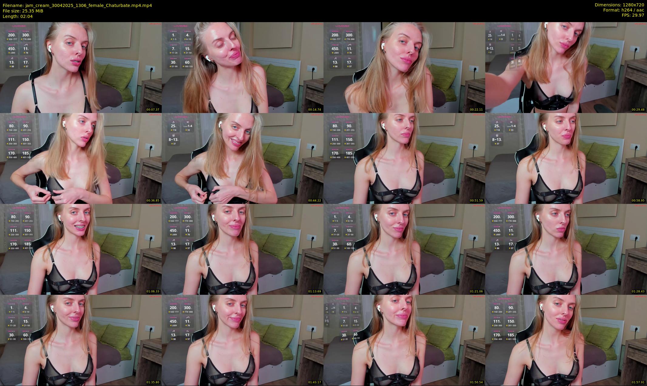 jam_cream — 3 minute Chaturbate female cam show recording, 720p, Apr 30, 2025