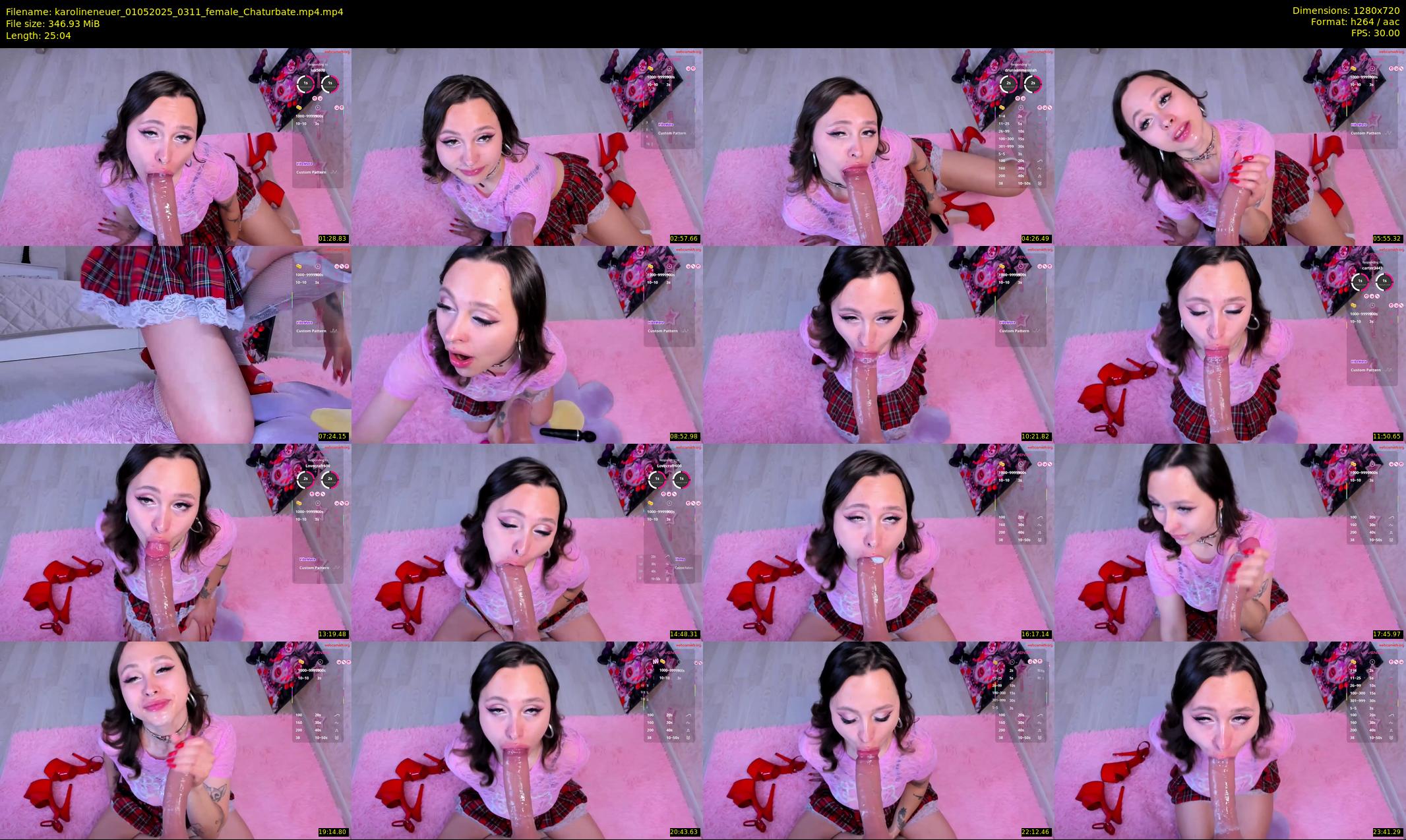 karolineneuer — 26 minute Chaturbate female cam show recording, 720p, May 1, 2025