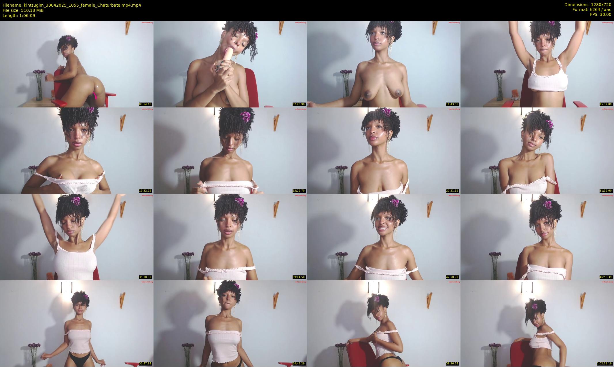 kintsugim — 67 minute Chaturbate female cam show recording, 720p, Apr 30, 2025