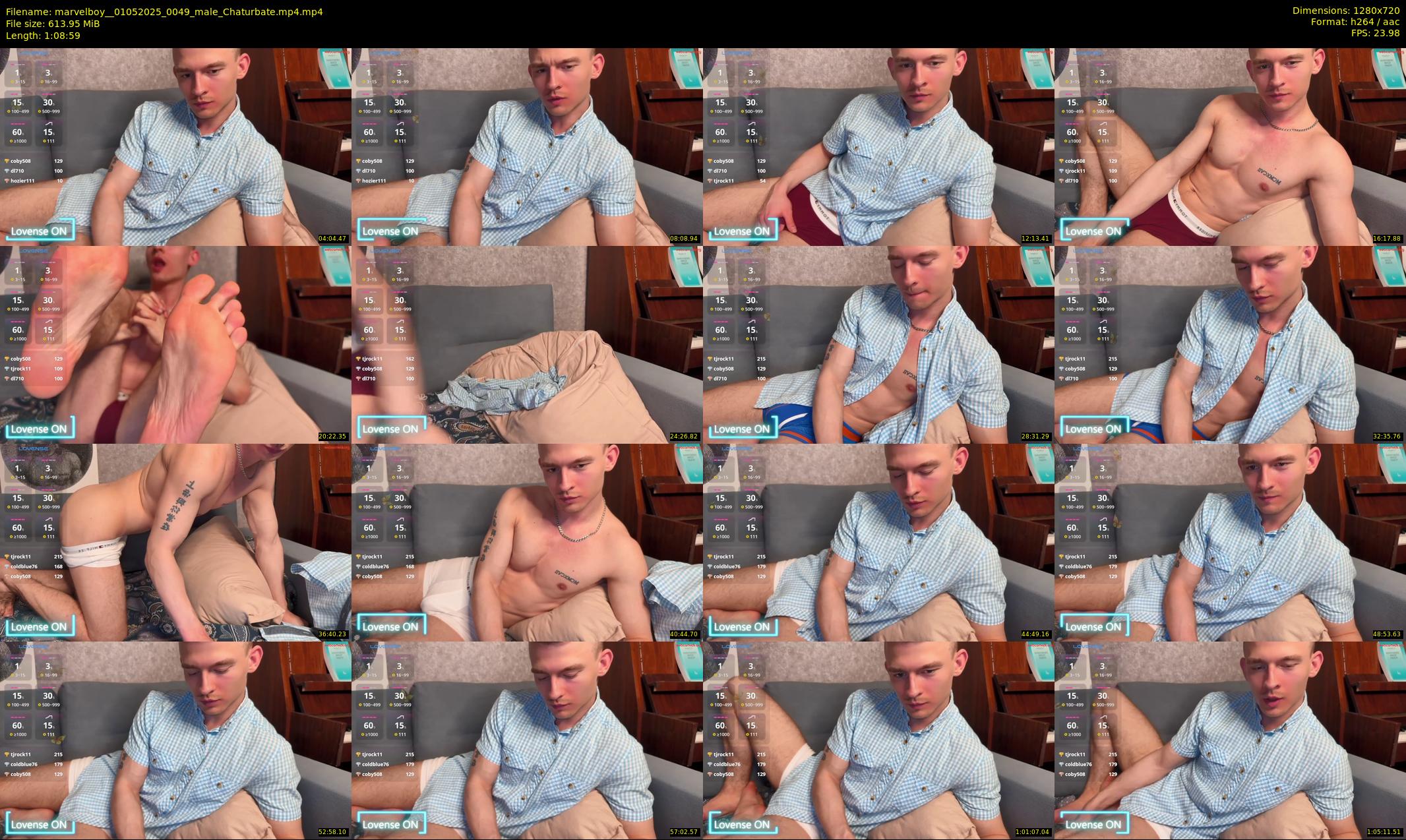 marvelboy_ — 69 minute Chaturbate male cam show recording, 720p, May 1, 2025