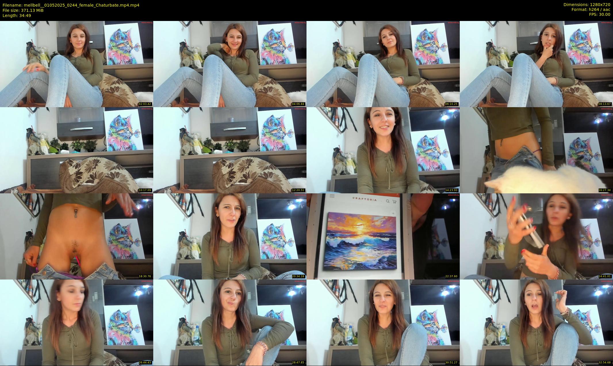 mellbell_ — 35 minute Chaturbate female cam show recording, 720p, May 1, 2025