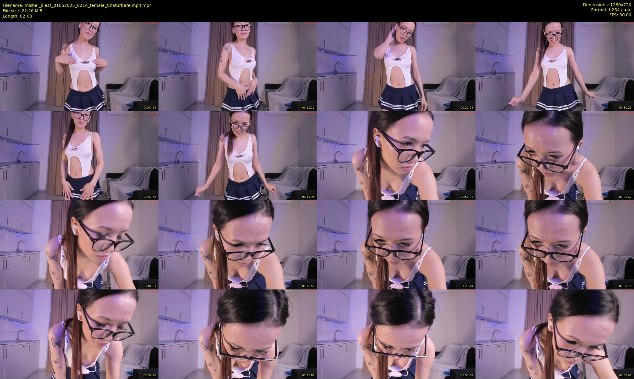 mishel_bless — 3 minute Chaturbate female cam show recording, 720p, May 1, 2025