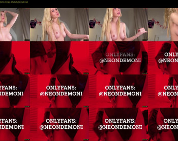 neondemon_ — 8 minute Chaturbate female cam show recording, 720p, May 1, 2025